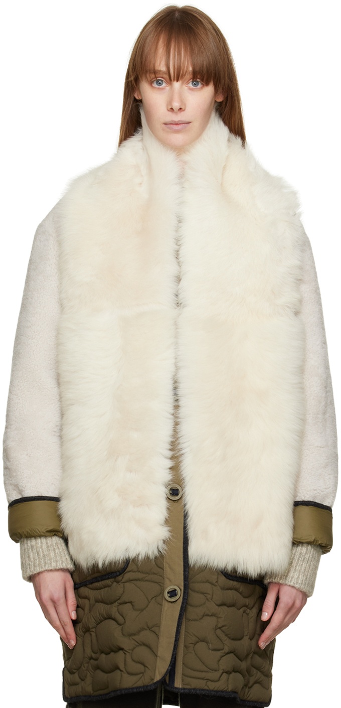 Beige Echarpe Scarf - 2