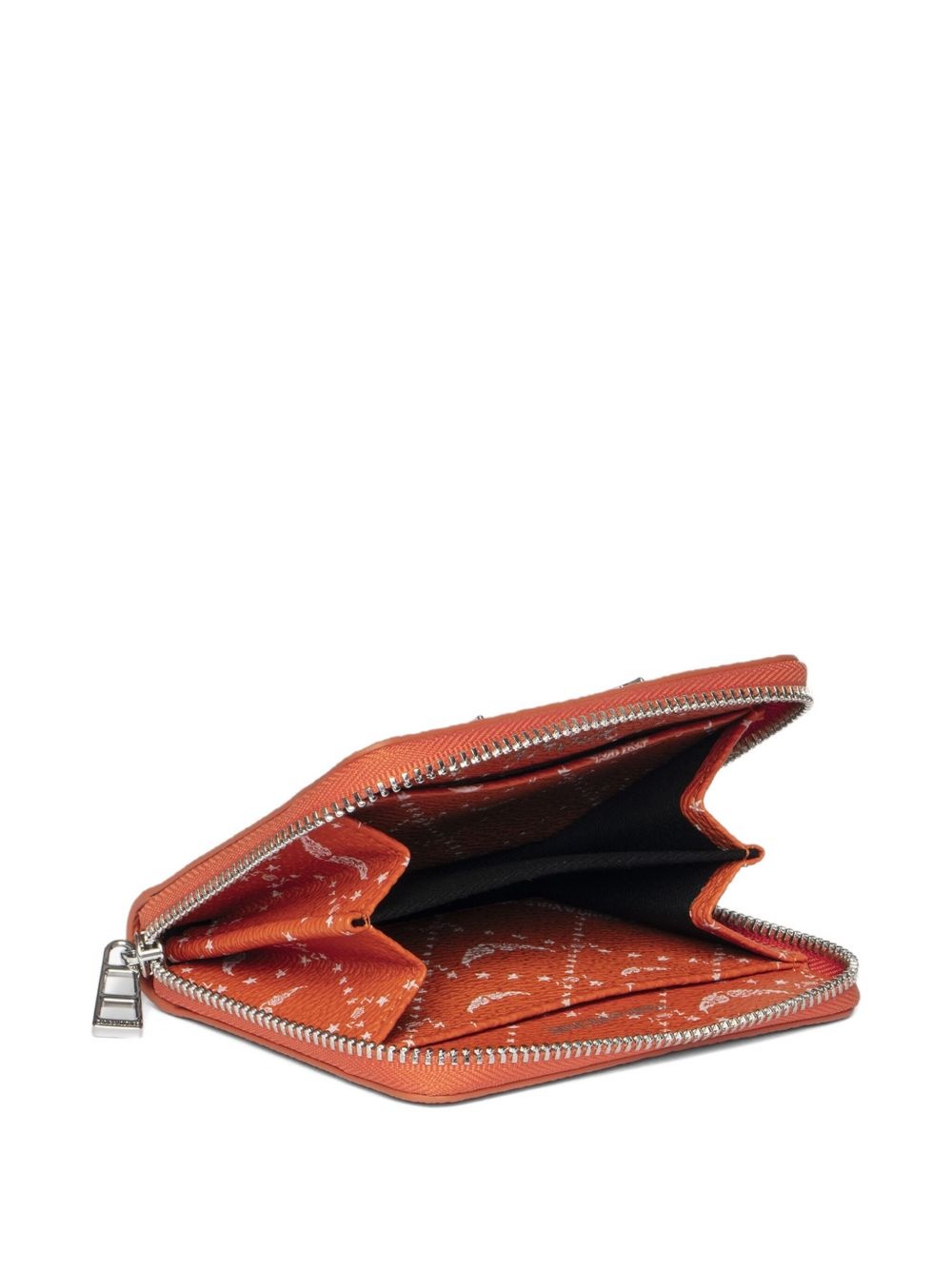 monogram-print wallet - 3