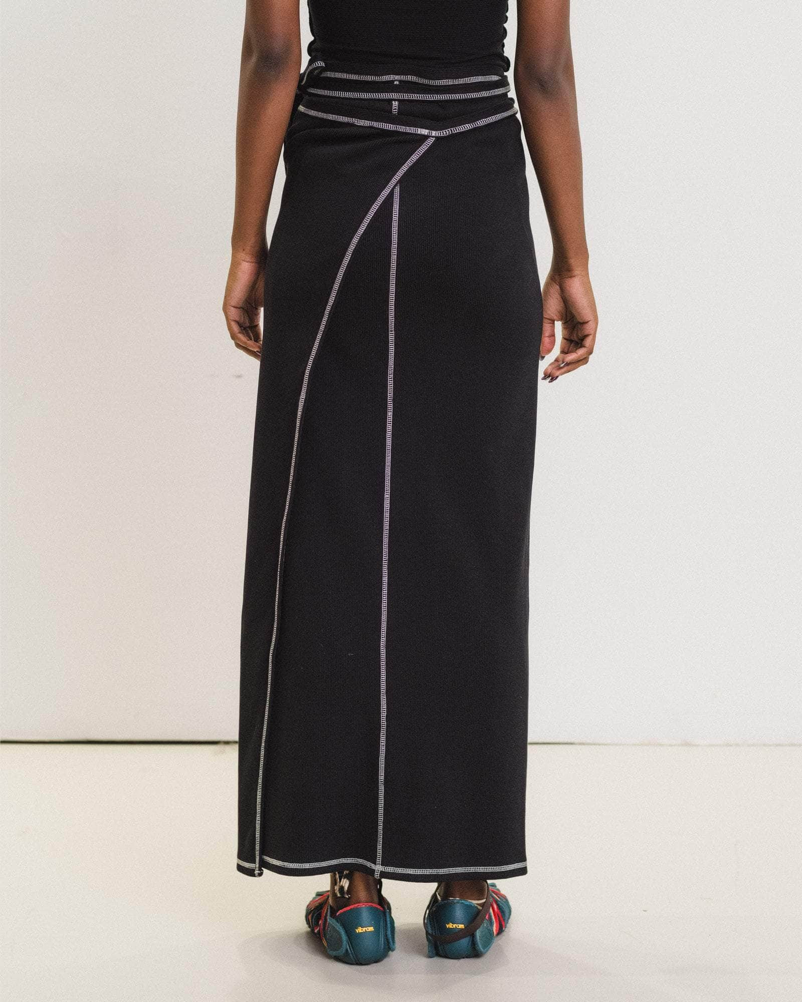 Camer Skirt - Ribbed Organic Cotton Jersey - 2