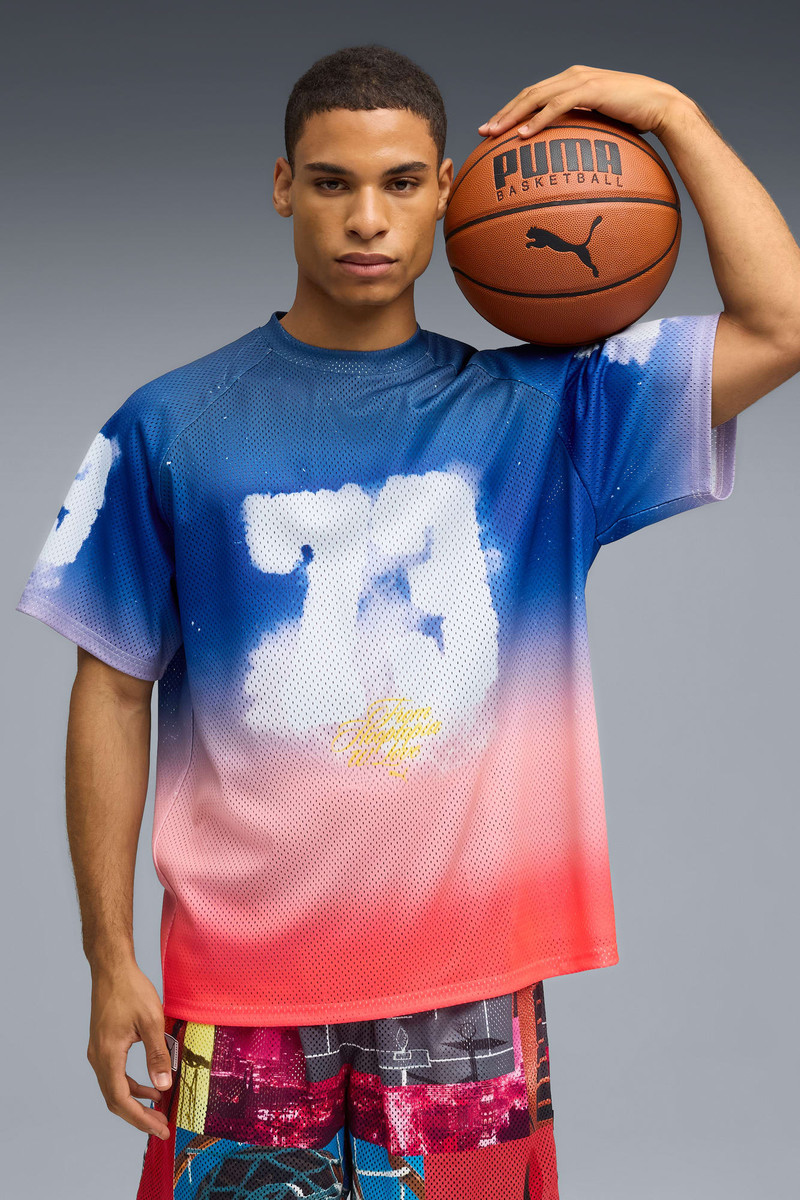 PUMA Hooptopia Sunset Hoop Jersey Men outlook