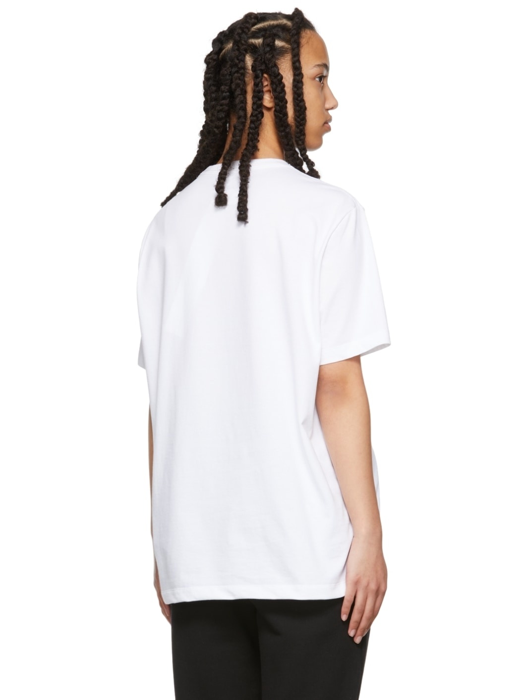 White Photo Stitch T-Shirt - 3