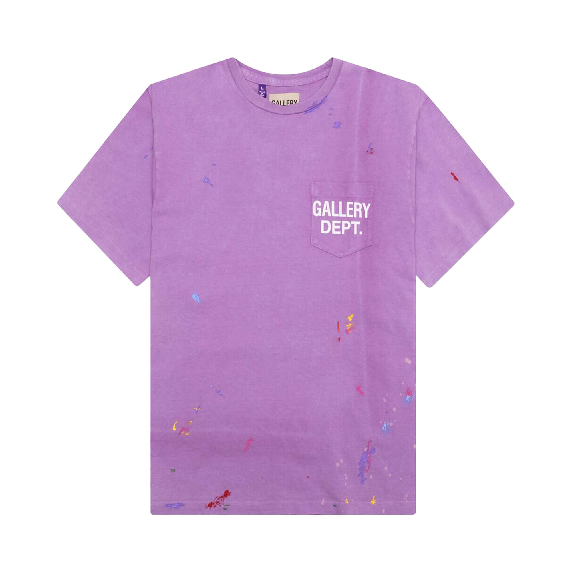 Gallery Dept. Vintage Logo Painted Tee 'Purple' - 1