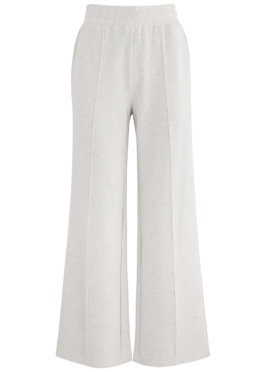 Varley Ivory The Wide Leg Stretch-jersey Sweatpants UK14 / L - 1