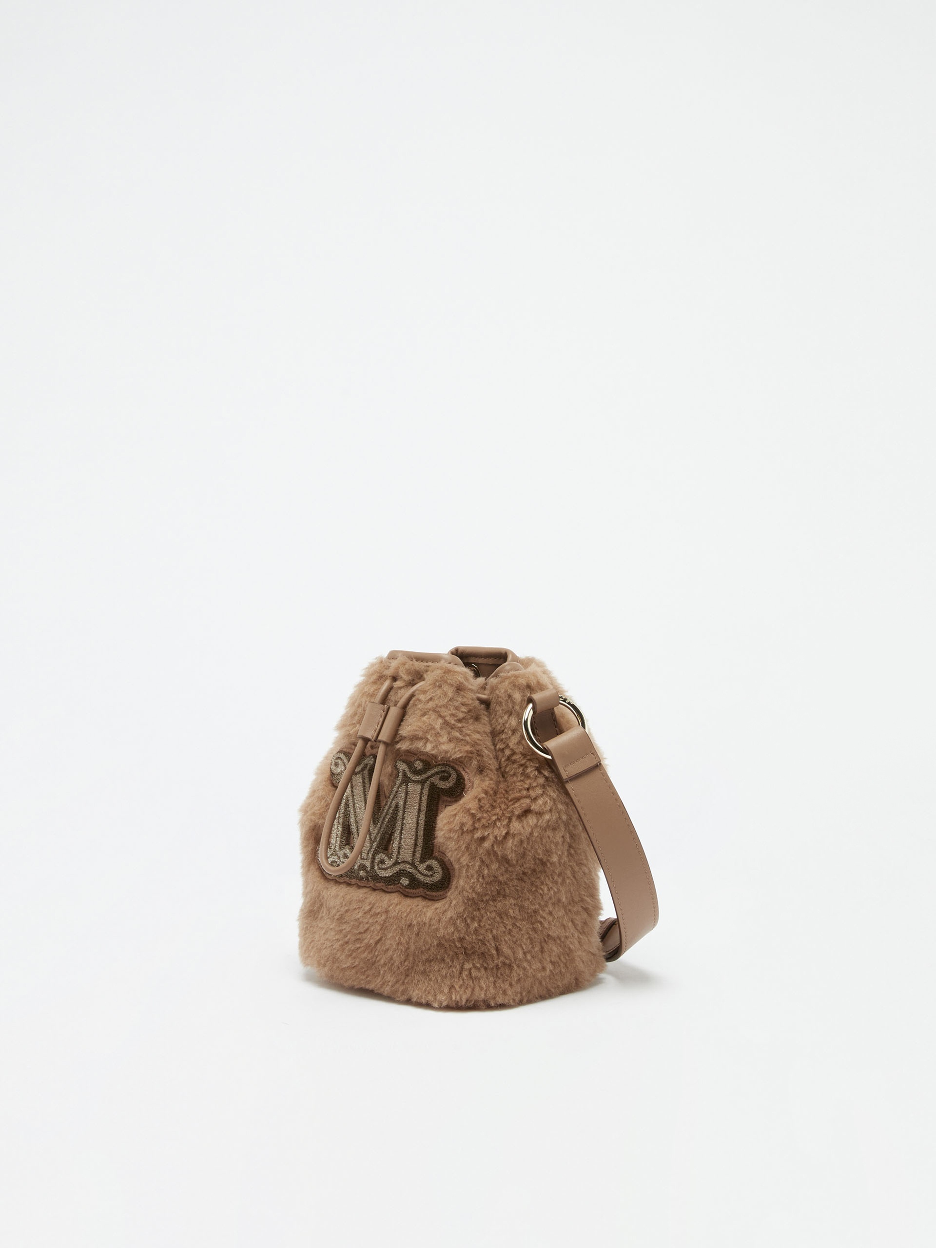 TBUCKE3 Teddy fabric bucket bag - 2