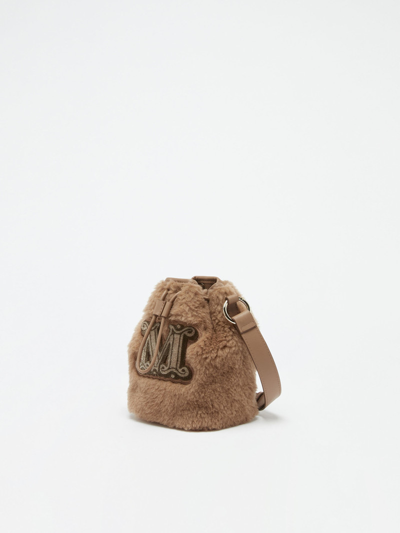 Max Mara TBUCKE3 Teddy fabric bucket bag outlook