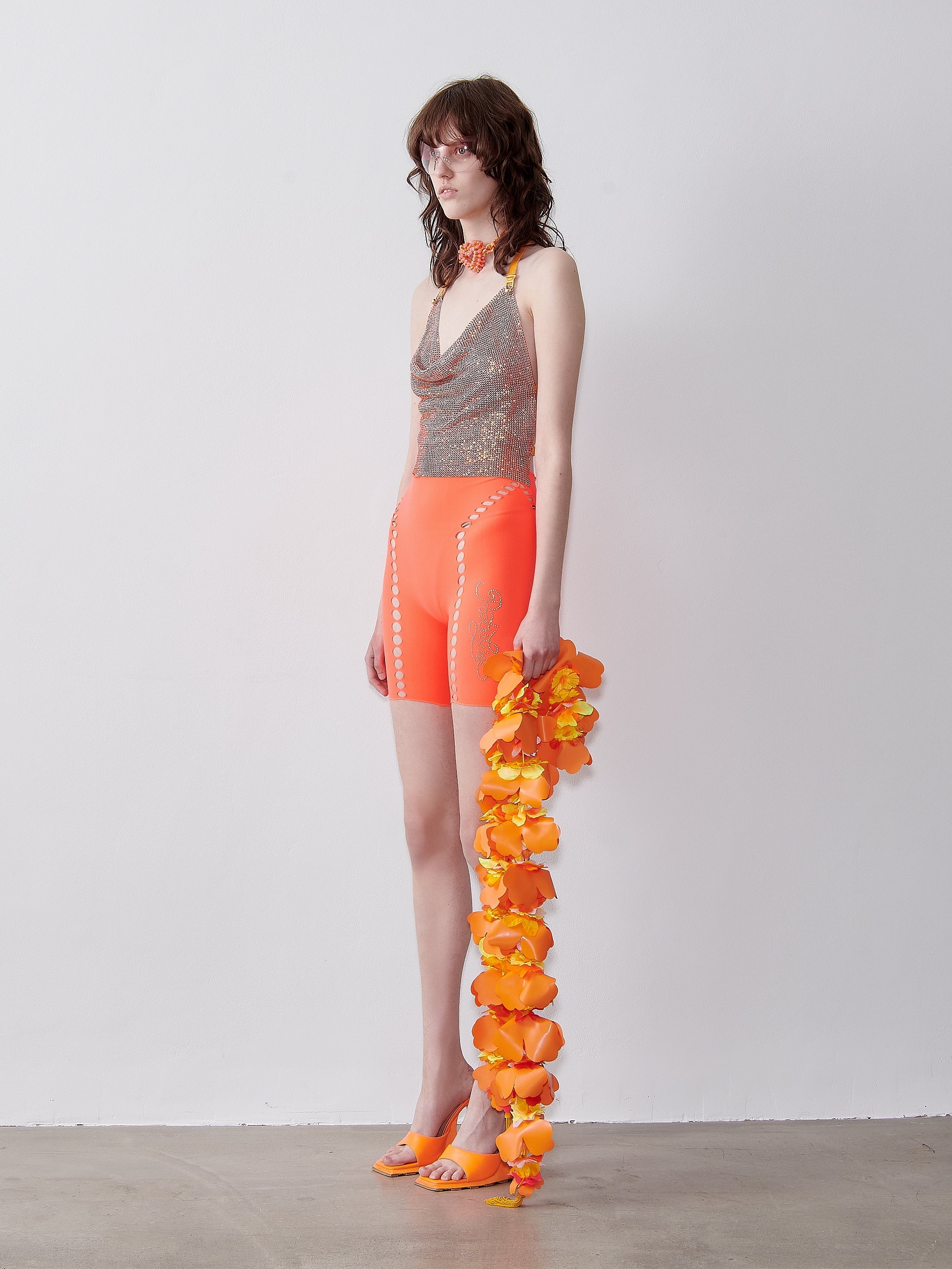 RHINESTONED BAMBI TOP APEROL SPRITZ - 4