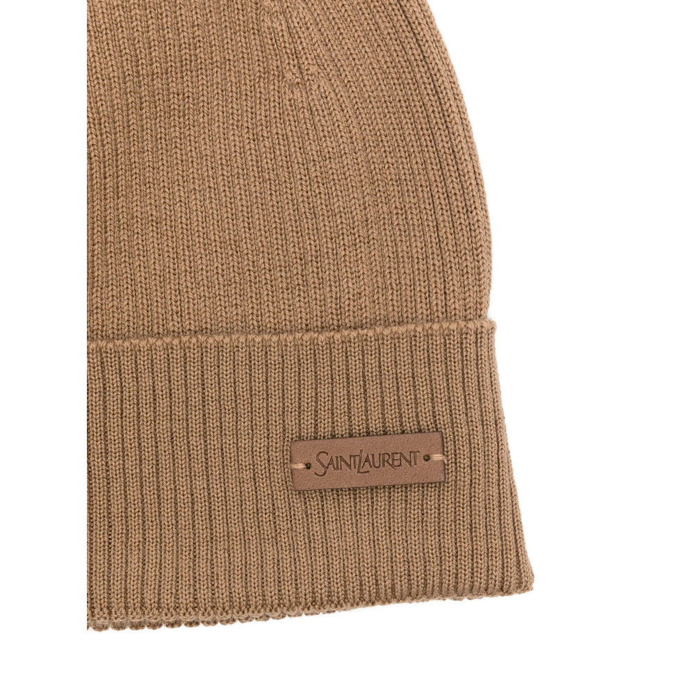 Saint Laurent Brown Hats Women - 2