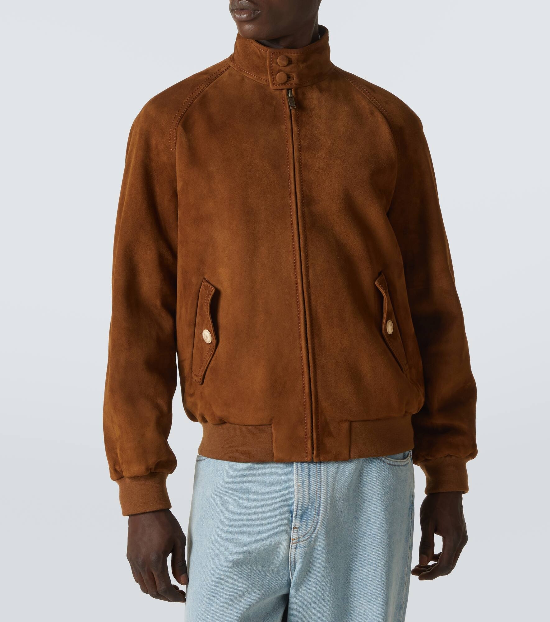 Suede bomber jacket - 3