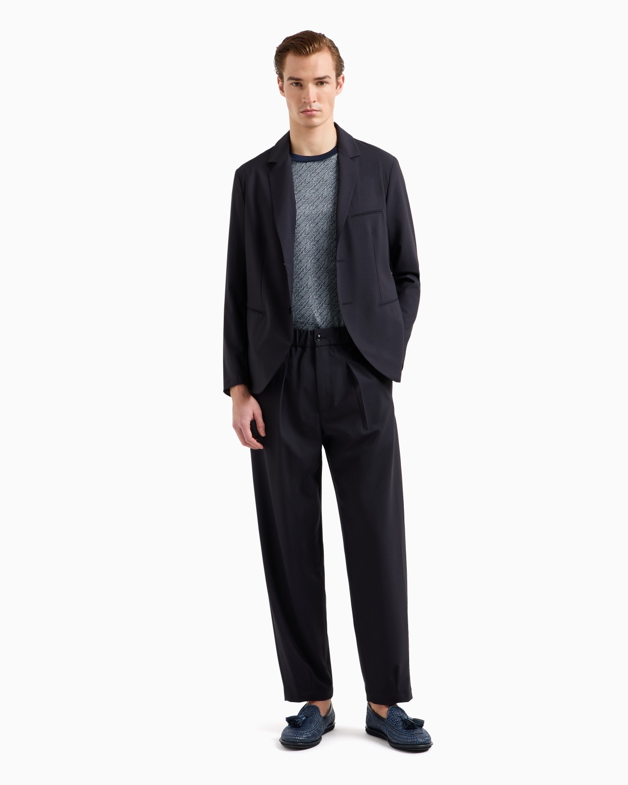 SINGLE-BREASTED, VIRGIN-WOOL JACKET - 4