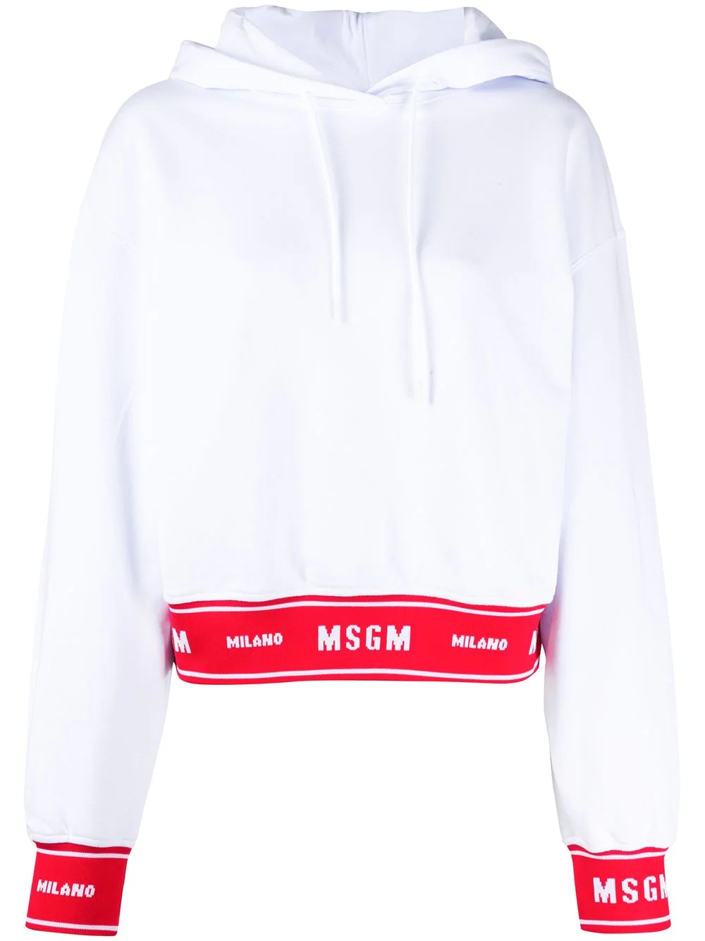 logo-collar sweatshirt - 1