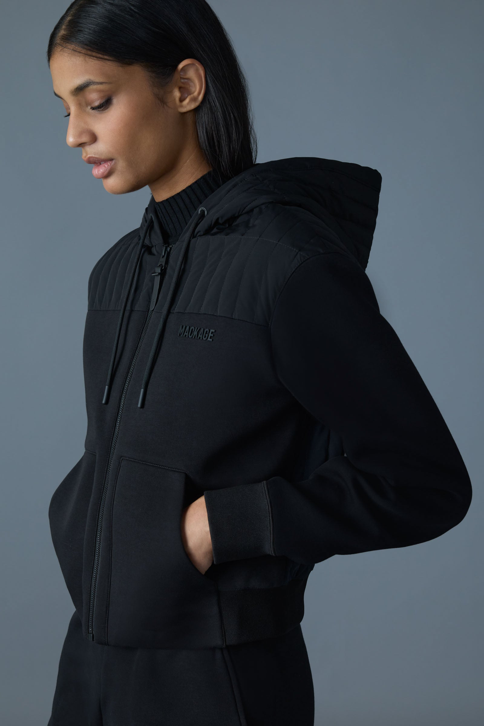SEQUOIA Recycled Down Hooded Top - 5