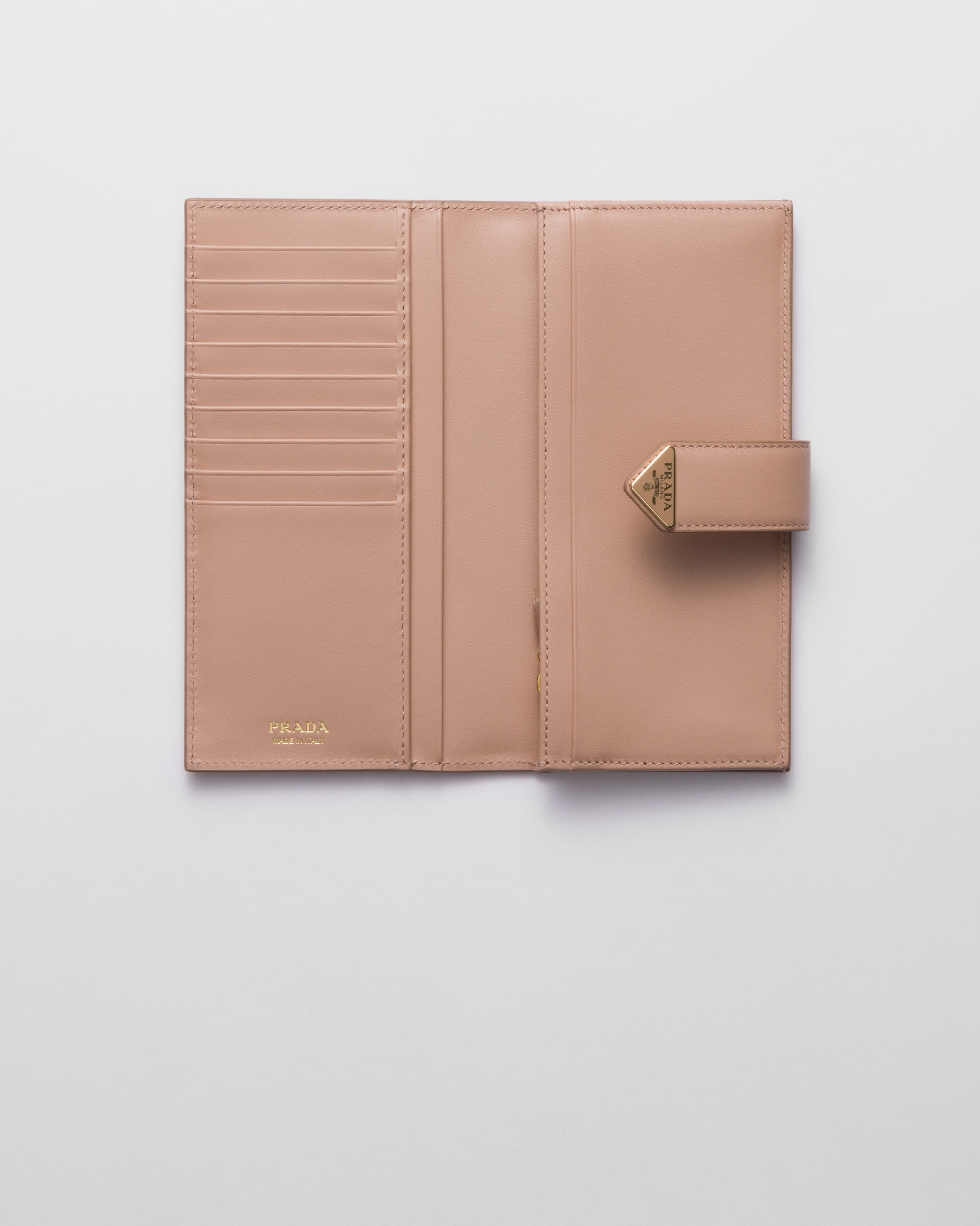 Large Saffiano and smooth leather wallet - 2