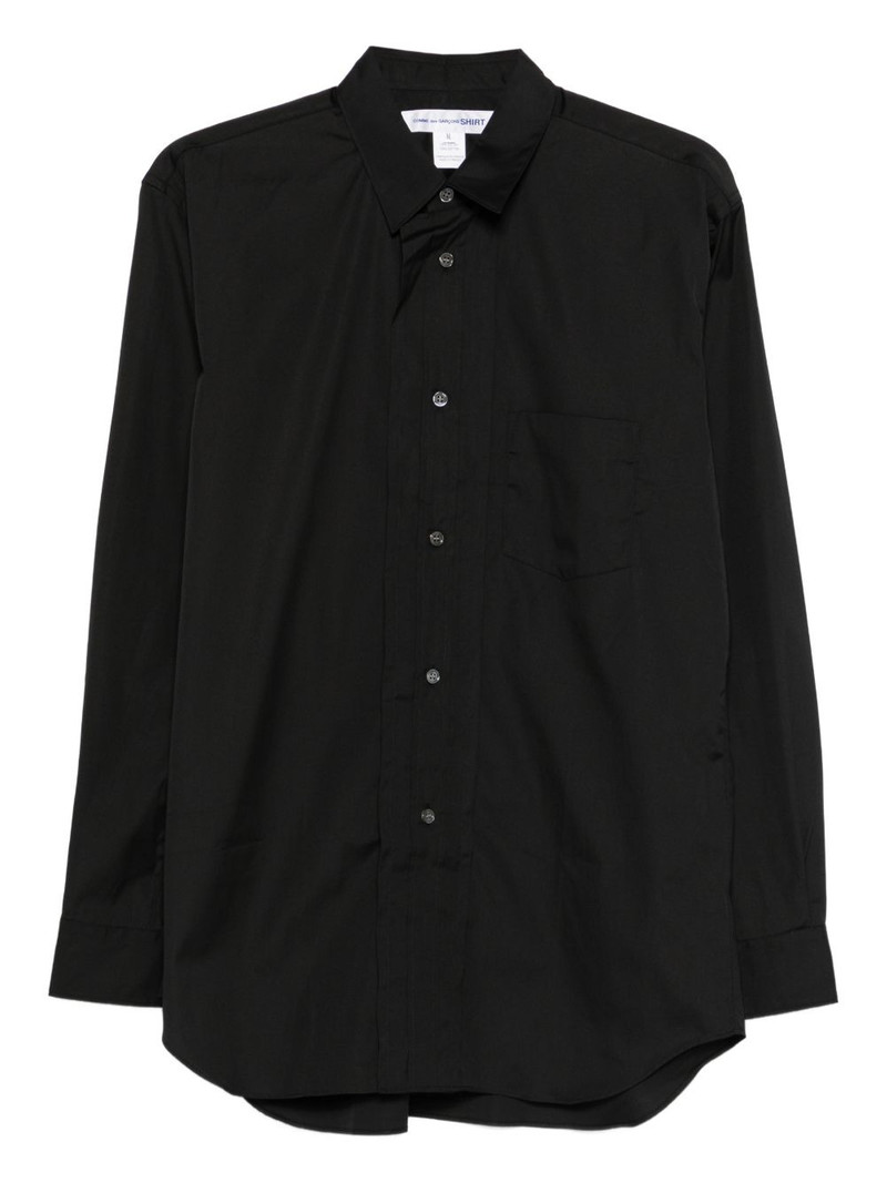 chest-pocket long-sleeves shirt 1