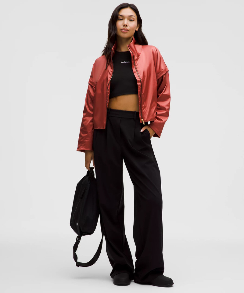 lululemon Lunar New Year Satin Balloon-Sleeve Jacket outlook