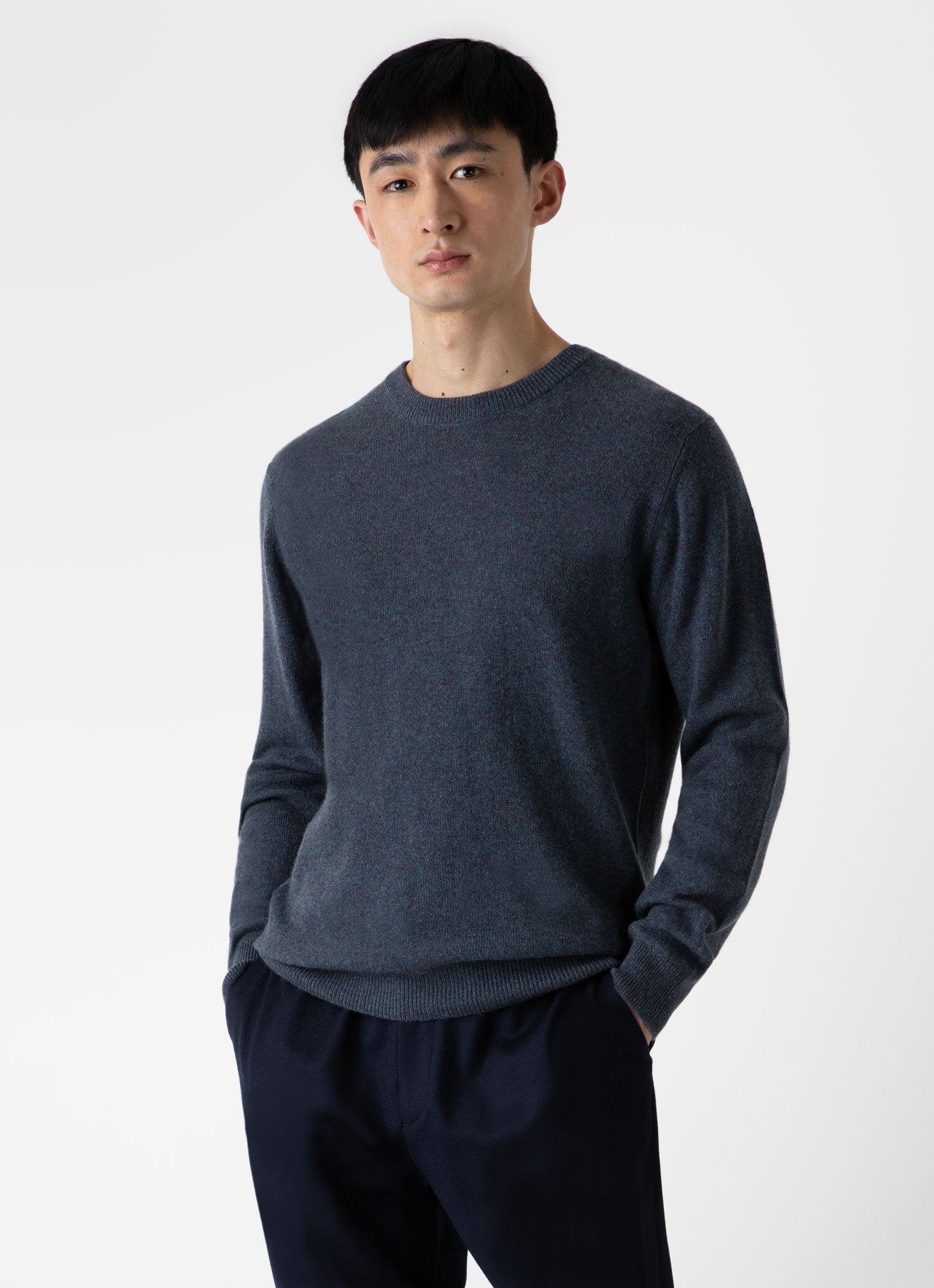 Cashmere Crew Neck Jumper - 2