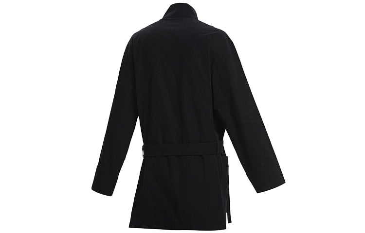 Men's Y-3 mid-length Stand Collar Casual Jacket Black GK4795 - 2
