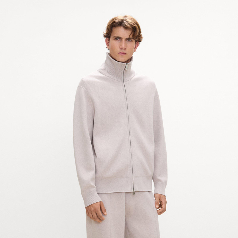 Turtleneck Cardigan in Light Bilen 5