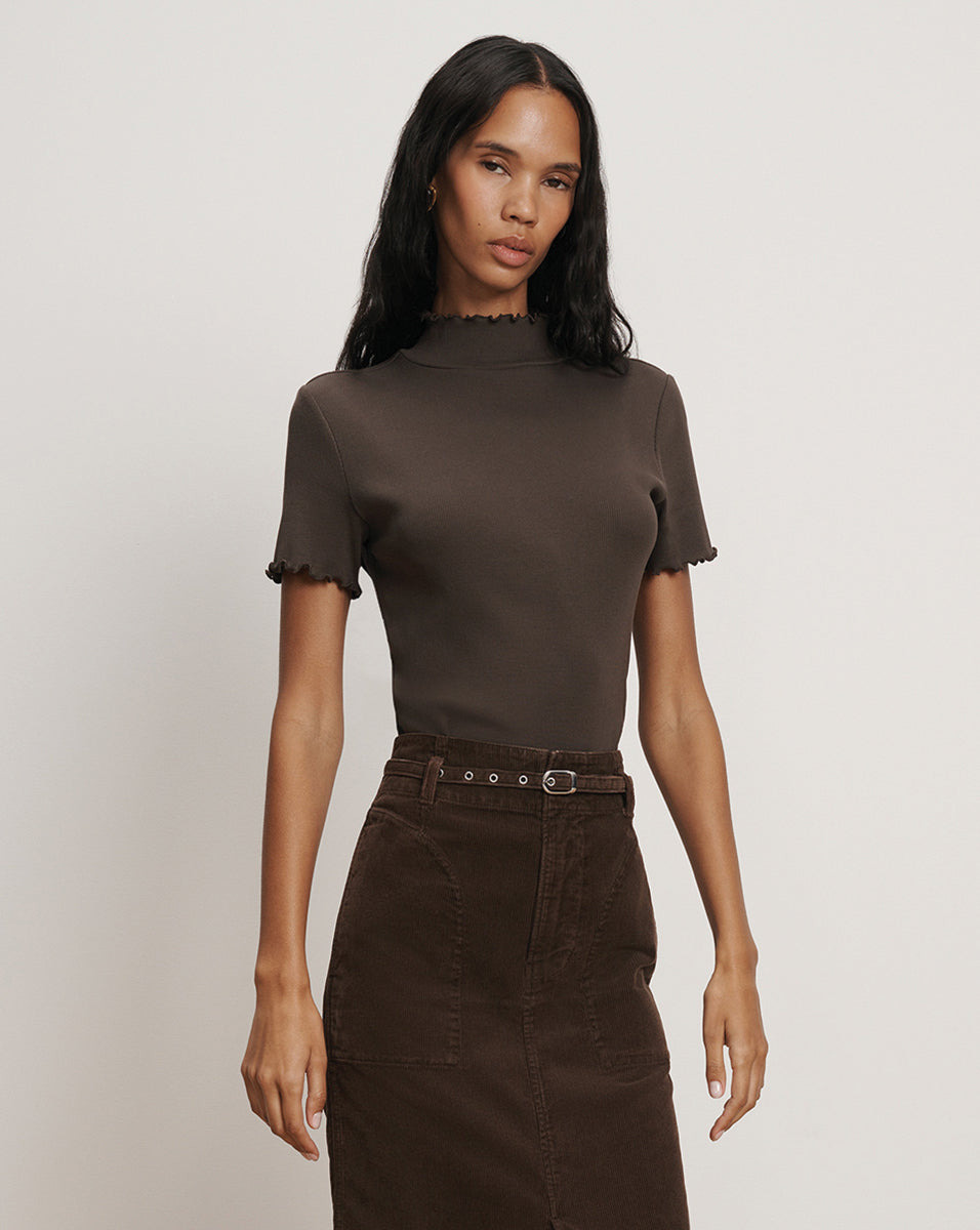 HARDEN PURL-TRIM T-SHIRT - 2