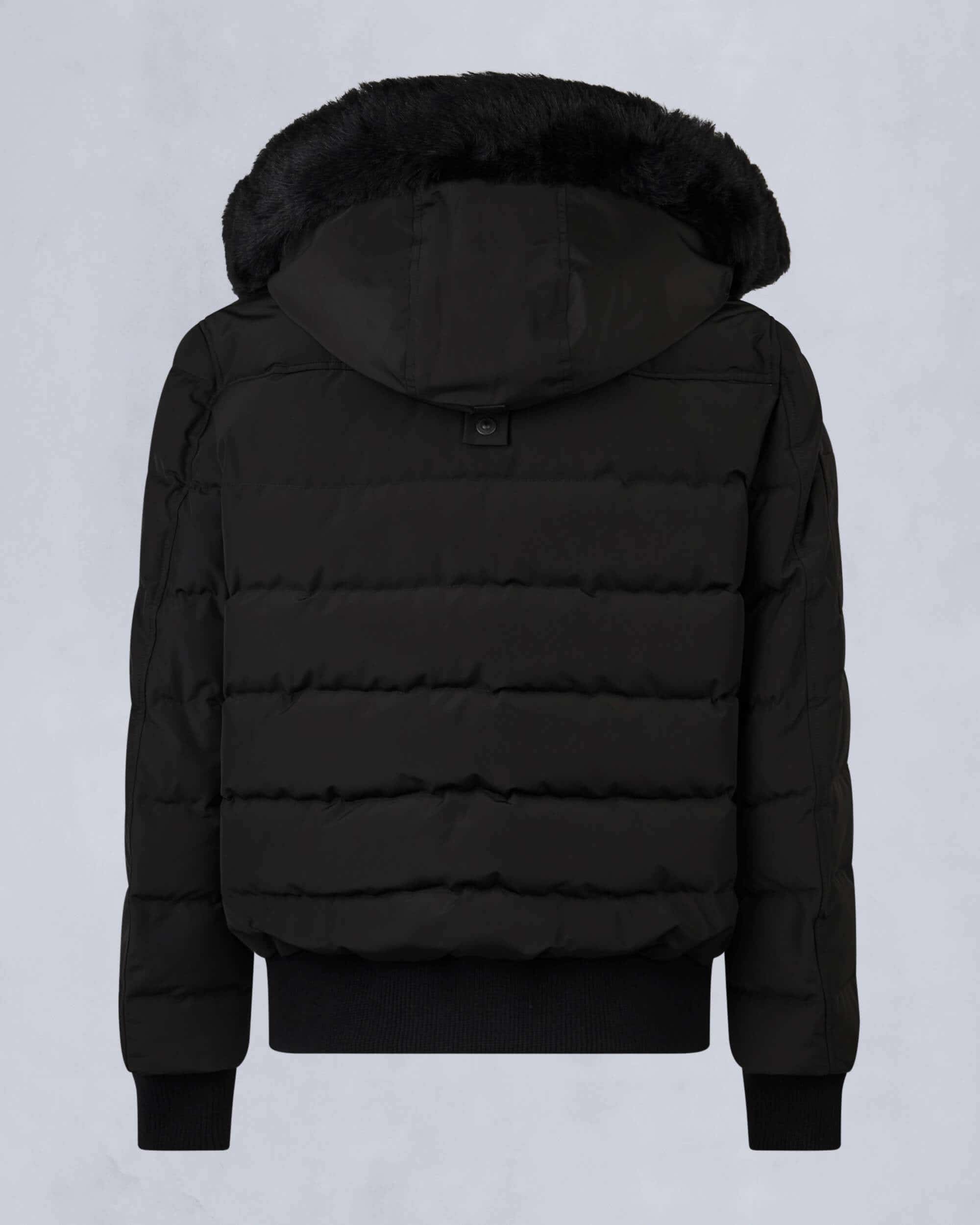 ONYX SCOTCHTOWN SHEARLING BOMBER JACKET - 6