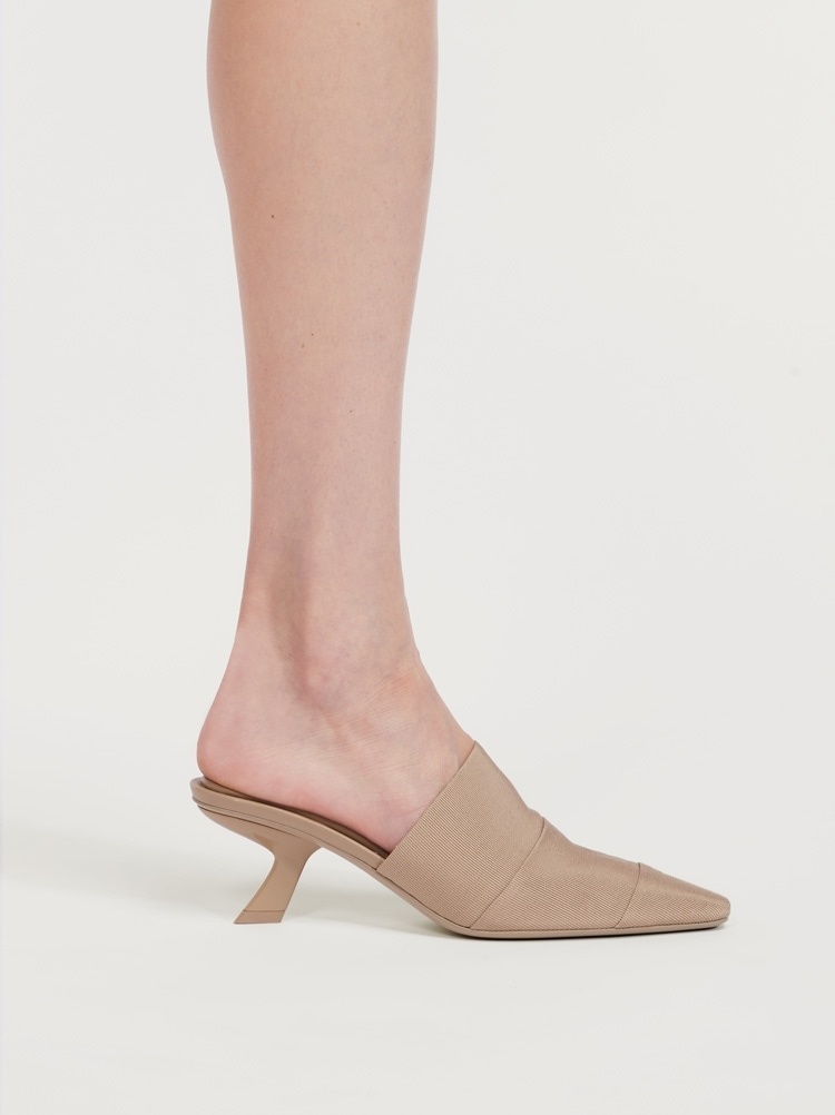 UNDERSTATED GROS-GRAIN MULES - 3