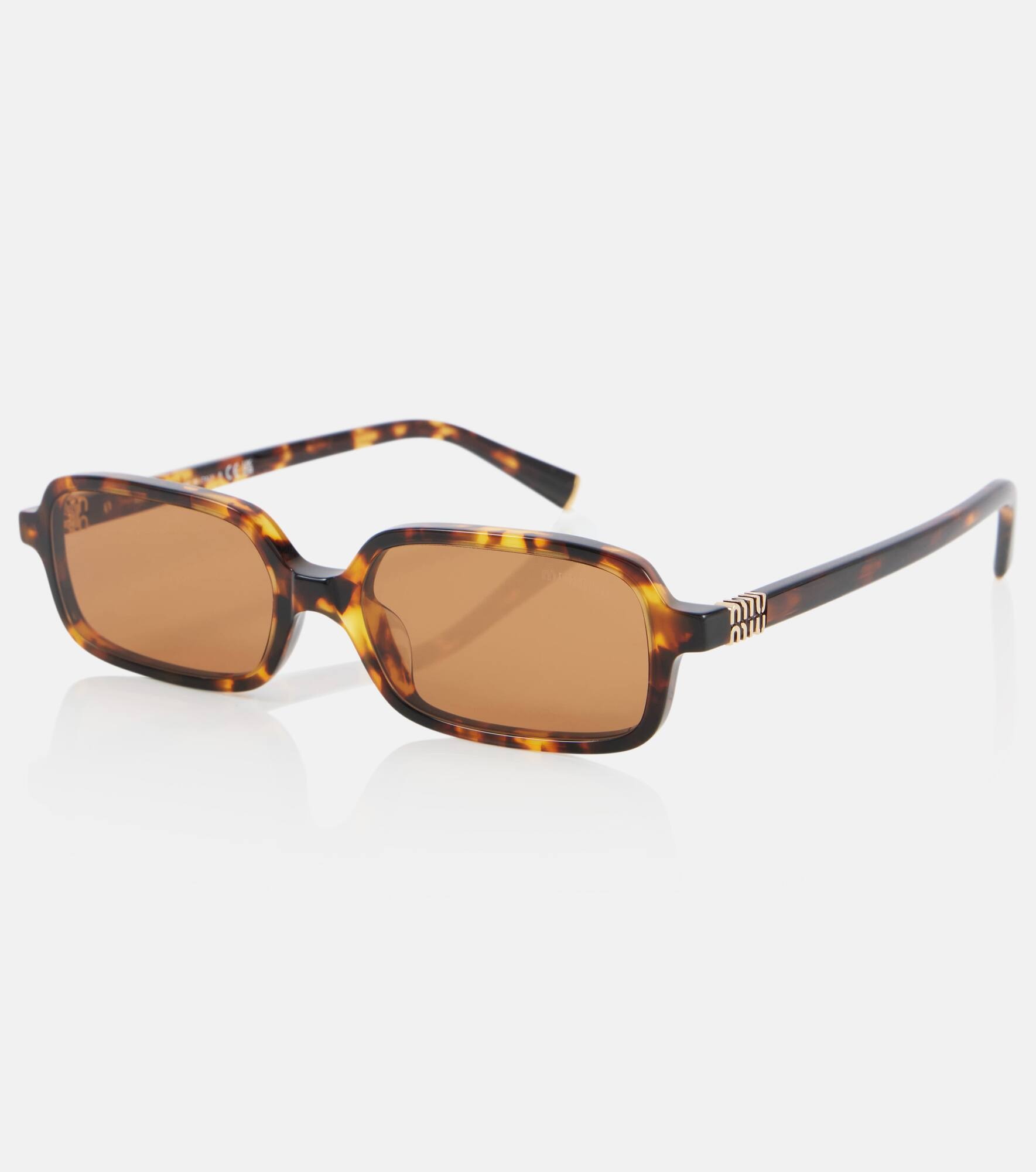 Miu Regard rectangular sunglasses - 3