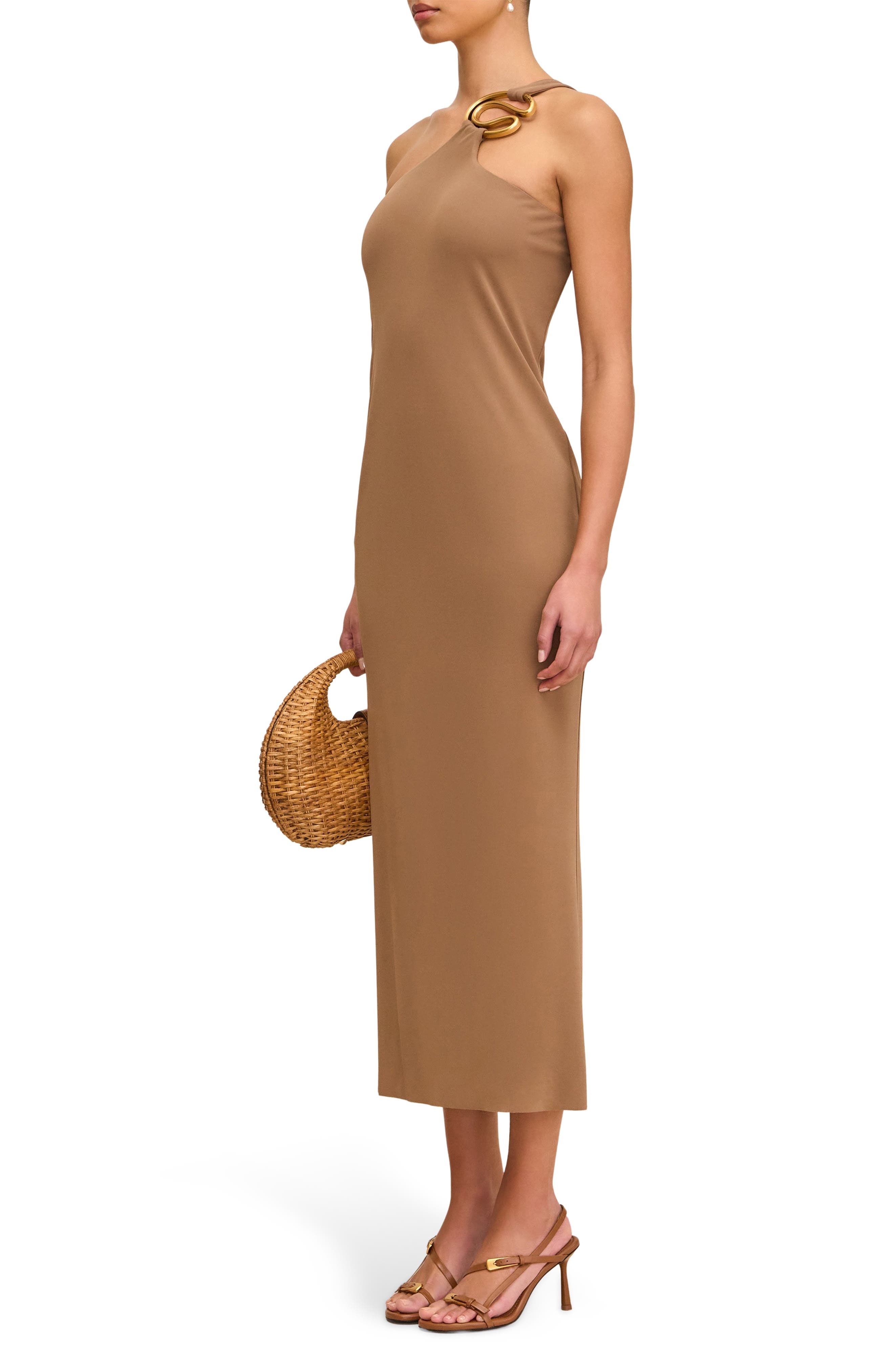 Cult Gaia Chani One-Shoulder Maxi Dress in Monte at Nordstrom - 3