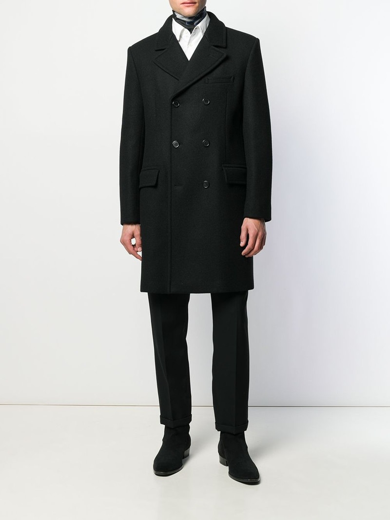 SAINT LAURENT cuffed tailored trousers outlook