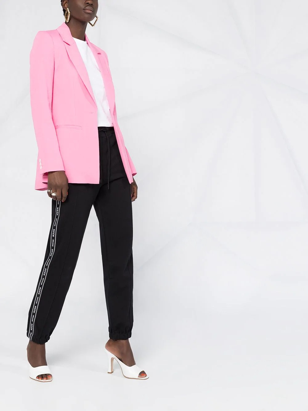 logo track pants - 6