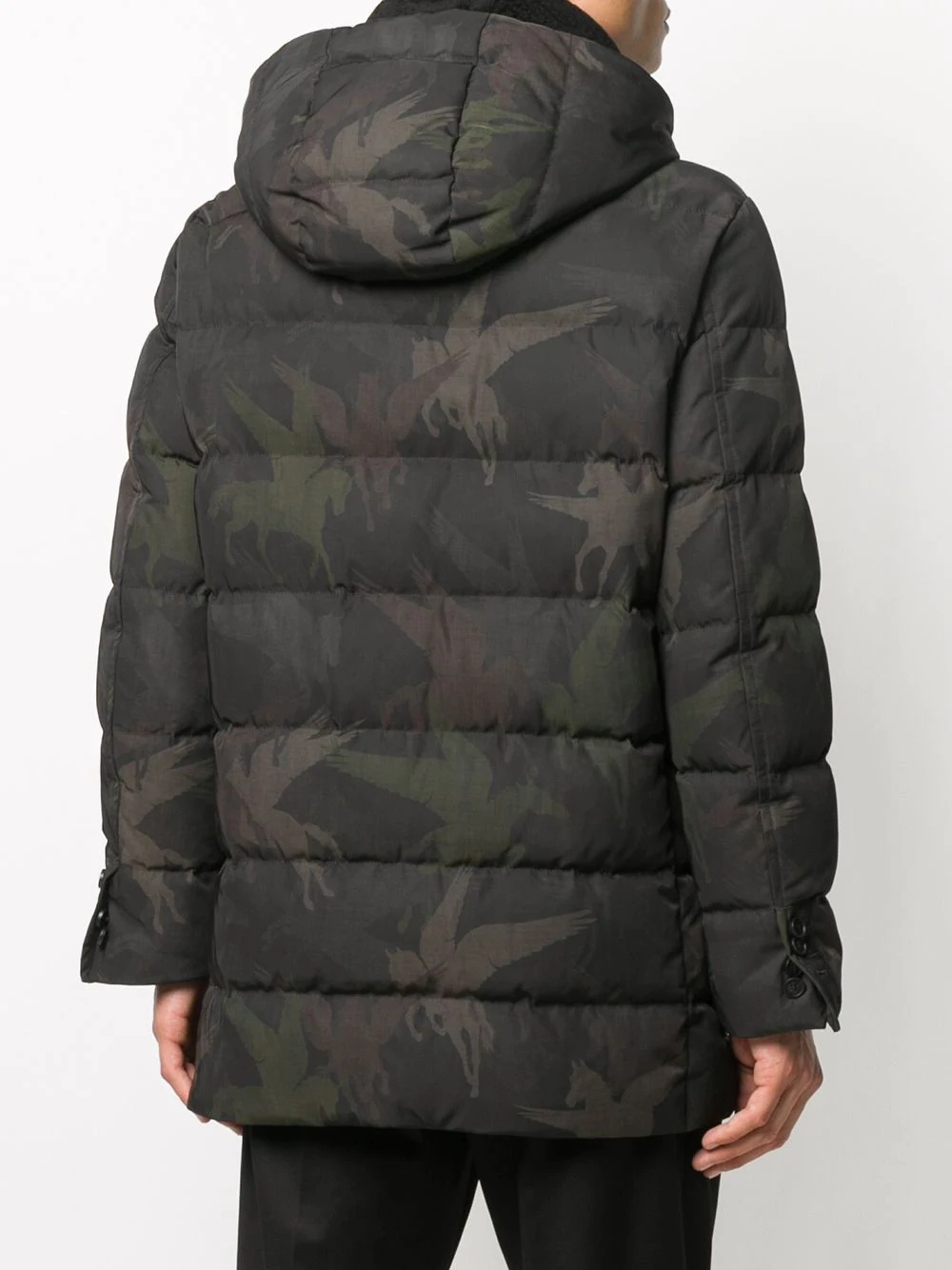 camouflage padded jacket - 4