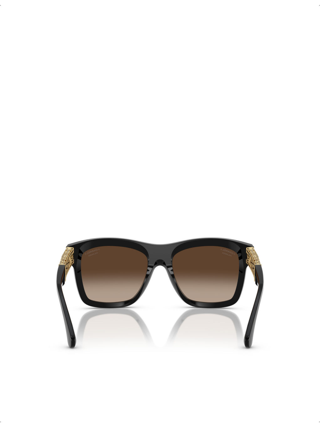 CH5533 Polarised Square-Frame Acetate Sunglasses - 4