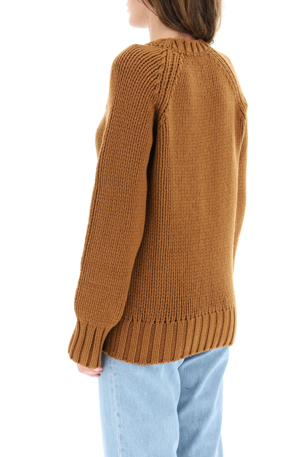 CREWNECK WOOL SWEATER - 4