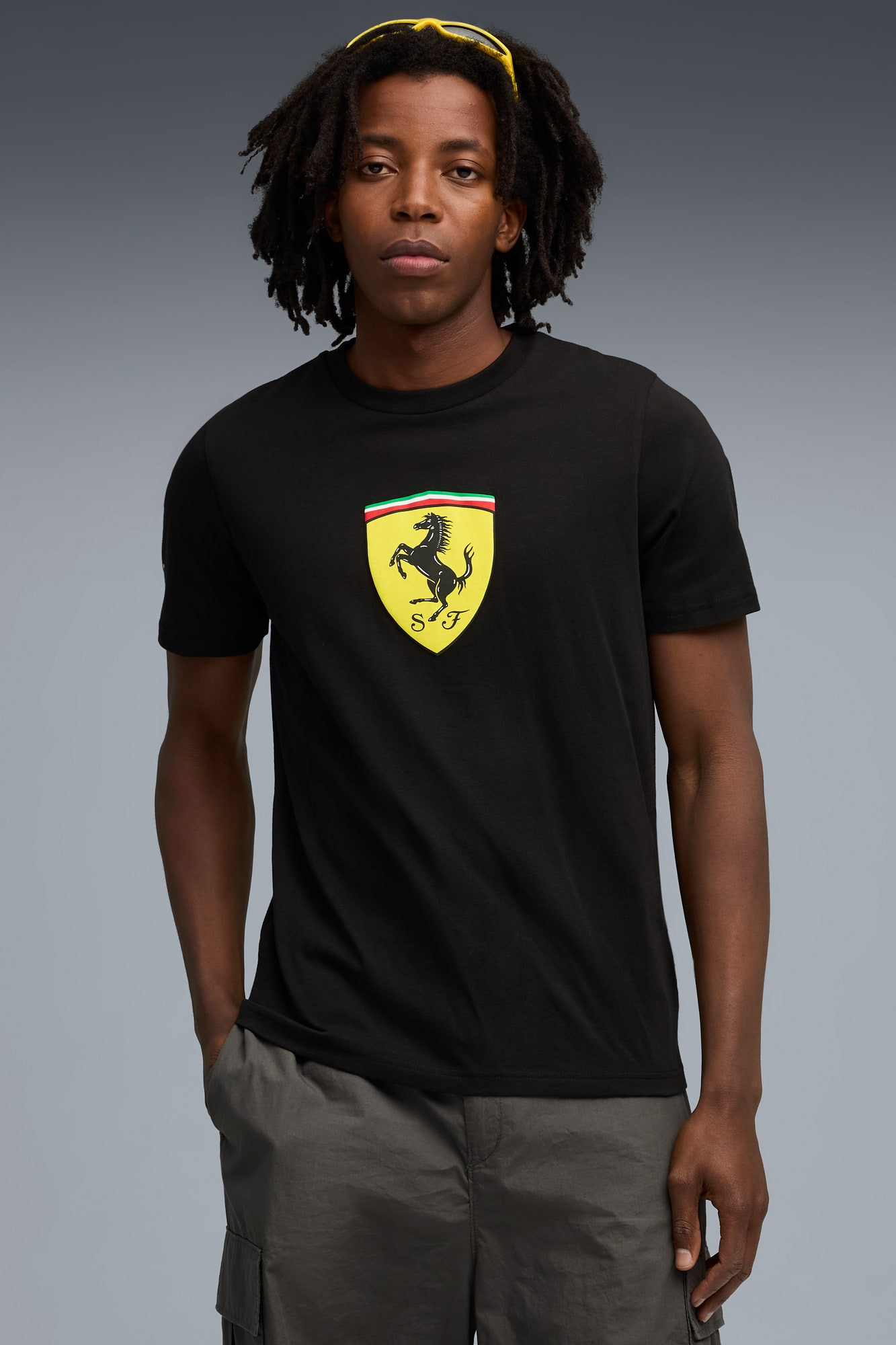 Ferrari Colored Shield Tee Men - 3