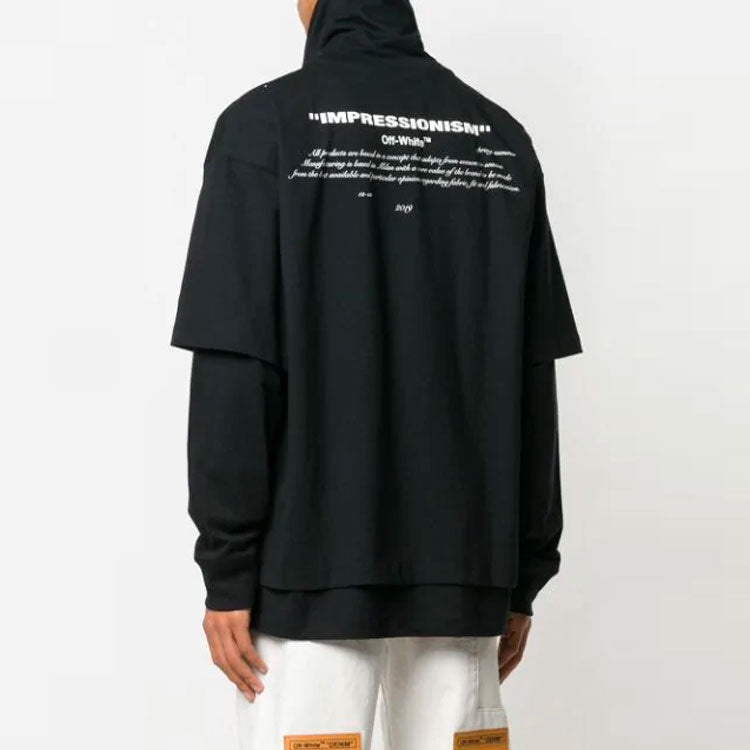Off-White Pattern Printing Zipper lapel Long Sleeves OMAB027R191850081088 - 5