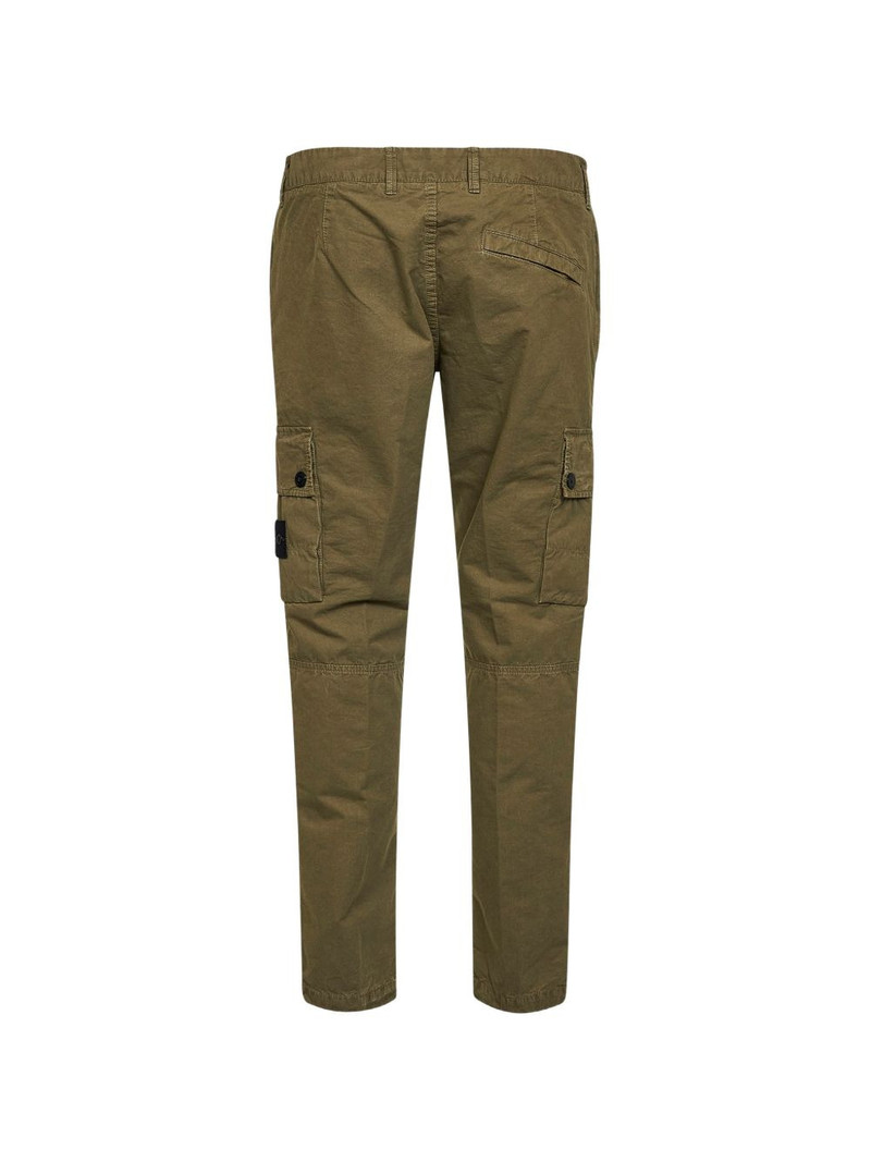 Stone Island logo-patch cargo trousers outlook