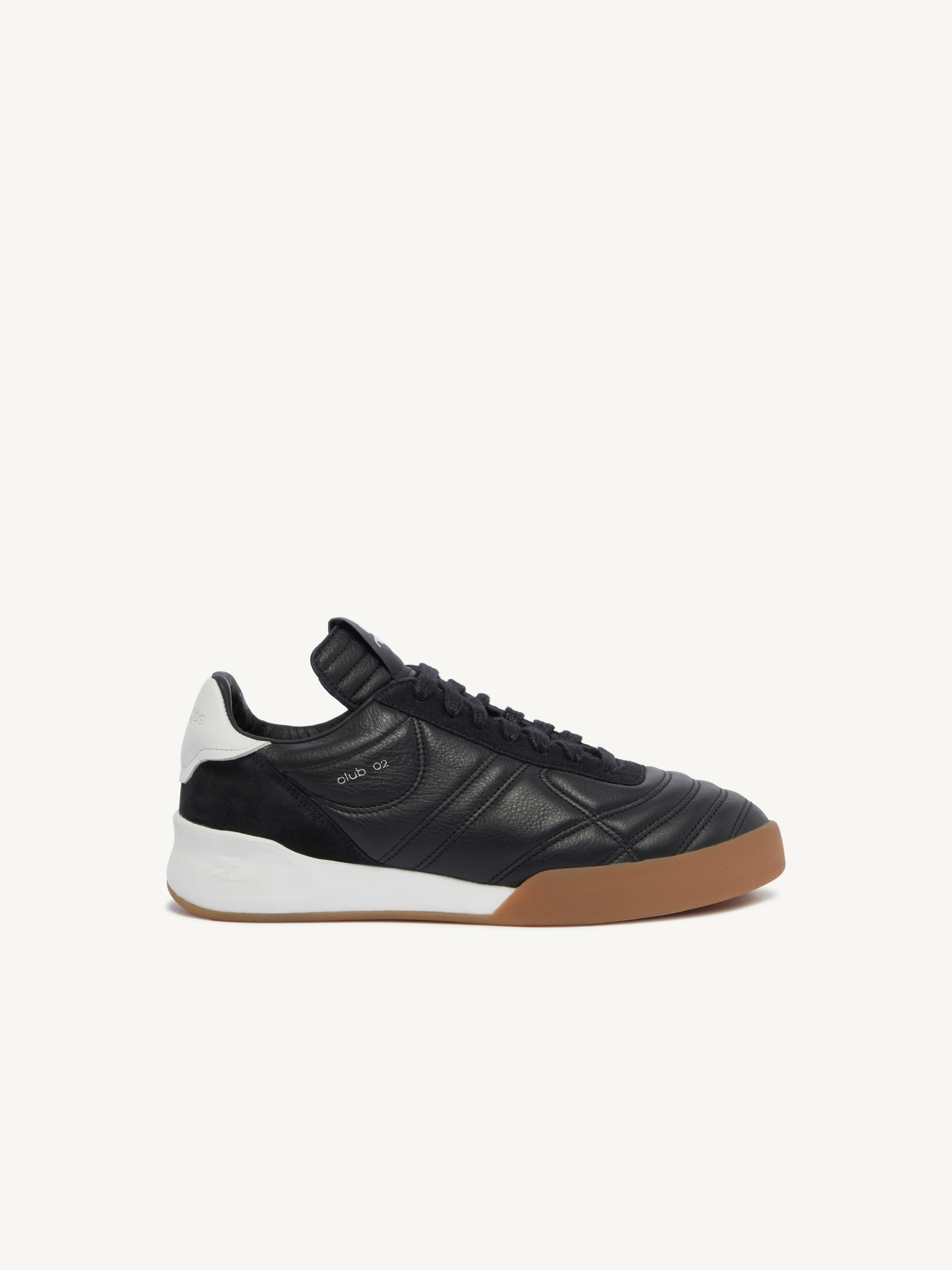 CLUB 02 LEATHER SNEAKERS - 1