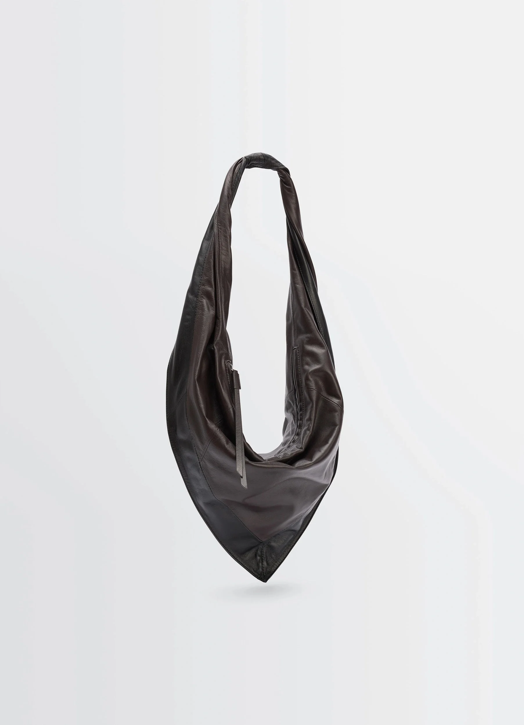 SMALL SCARF EXTENDED HANDLE BAG - 1