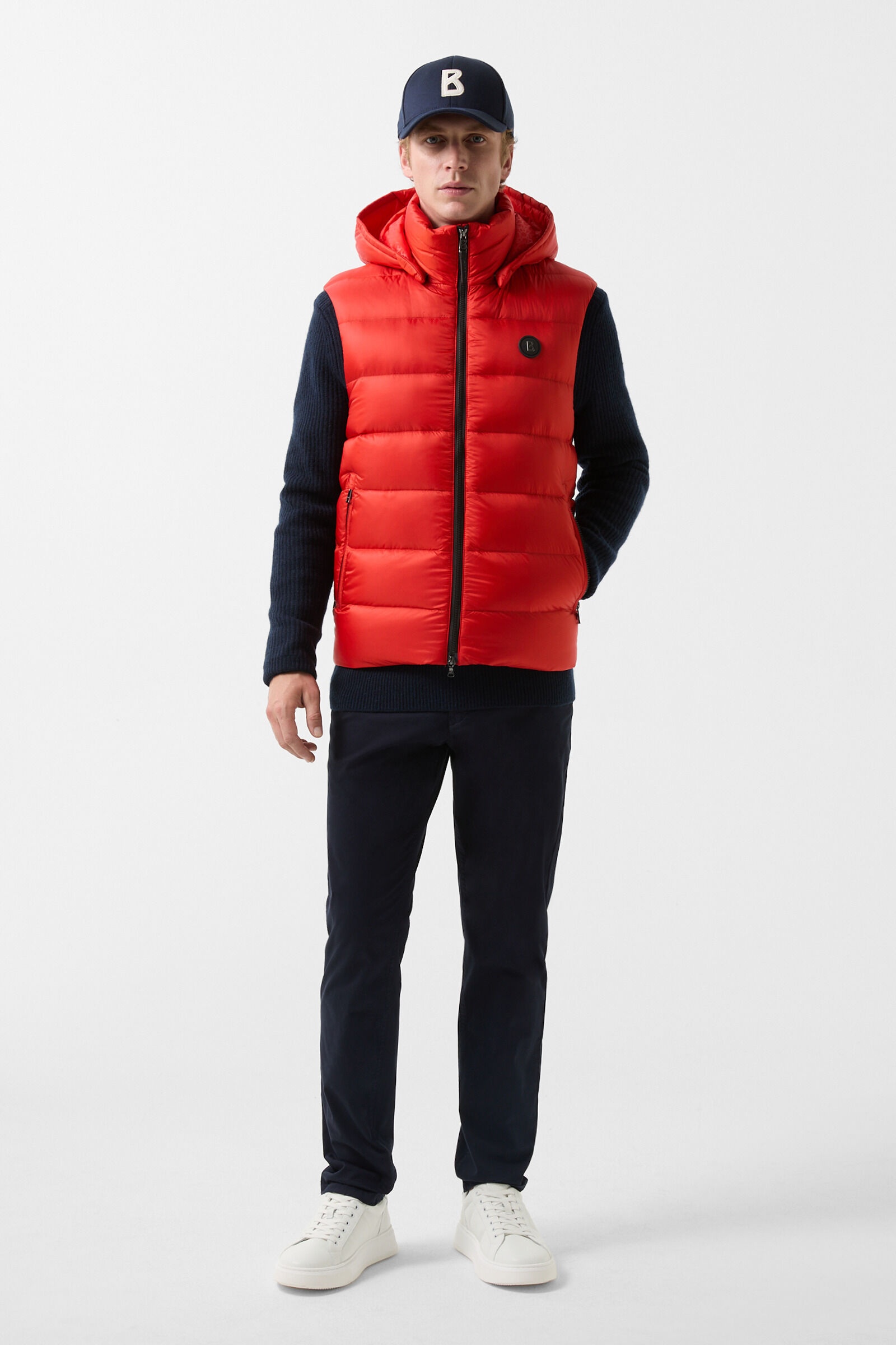 Holger Down vest in Red - 4