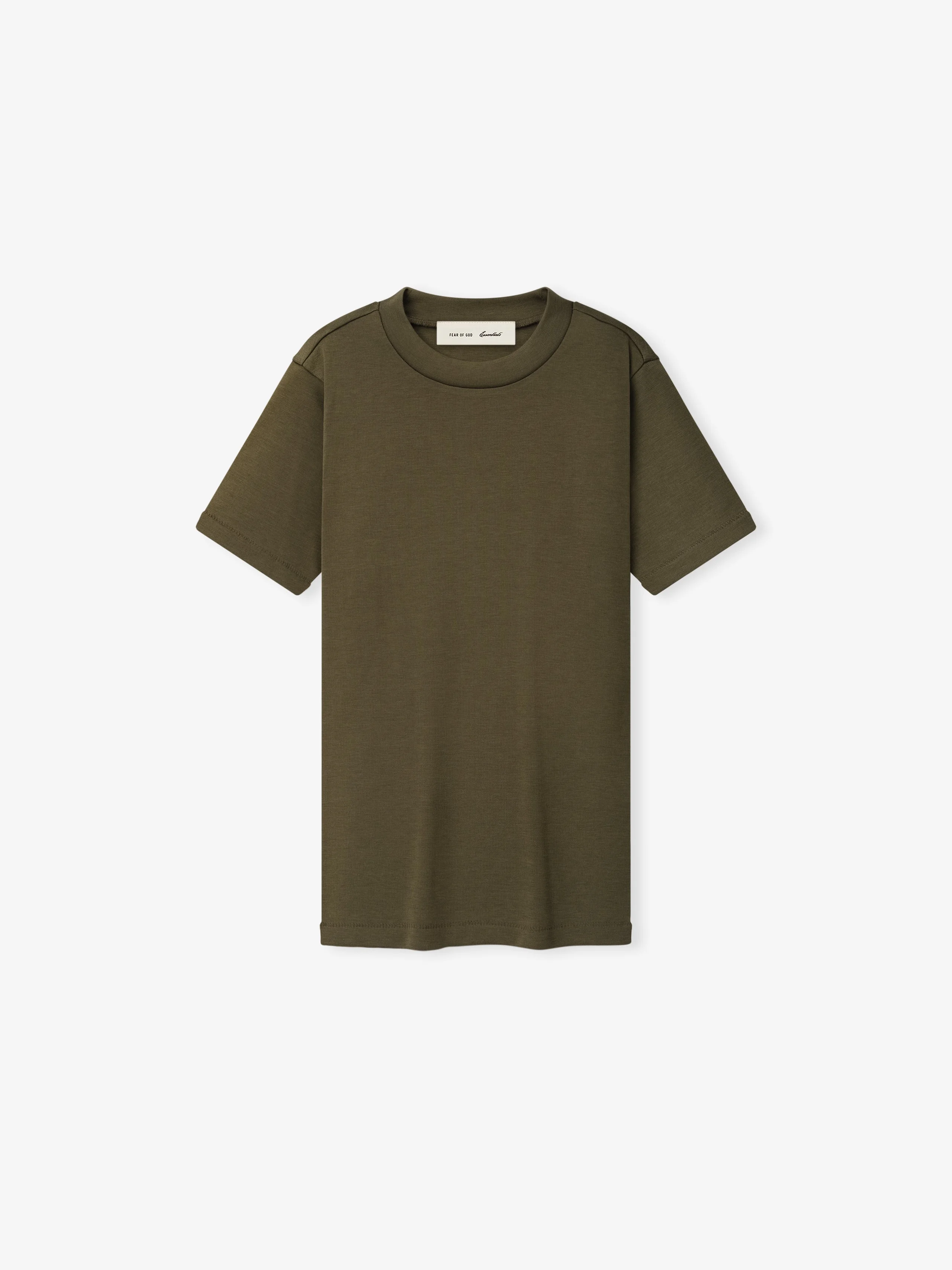 Womens Soft Rib Fitted T-Shirt - 1