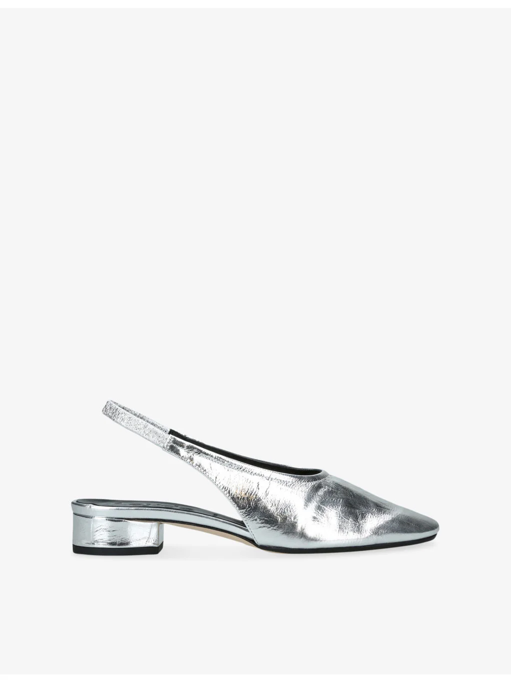 Dua Slingback Leather Flats - 1