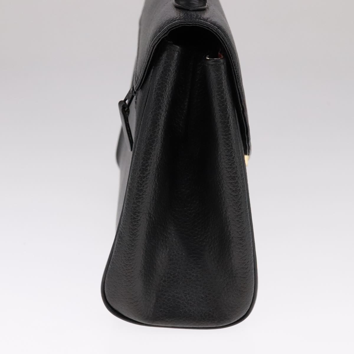 Burberry Hand Bag Leather Black - 4