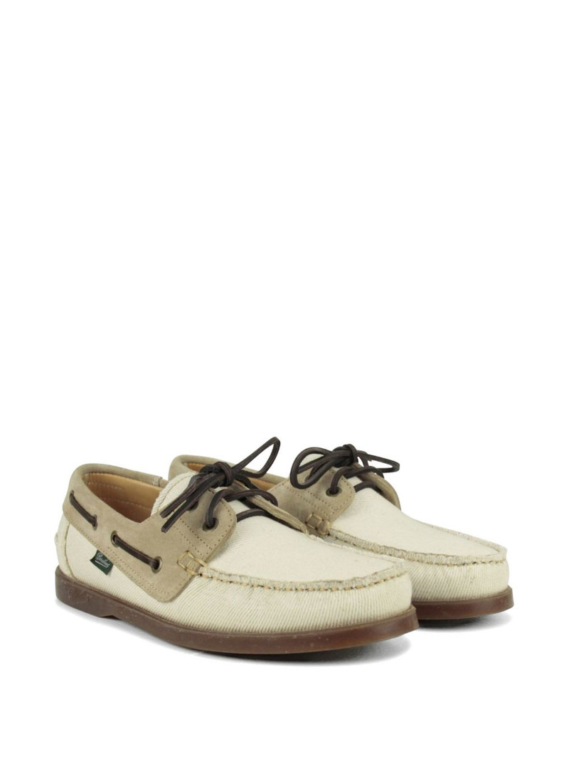 Paraboot canvas boat shoes outlook