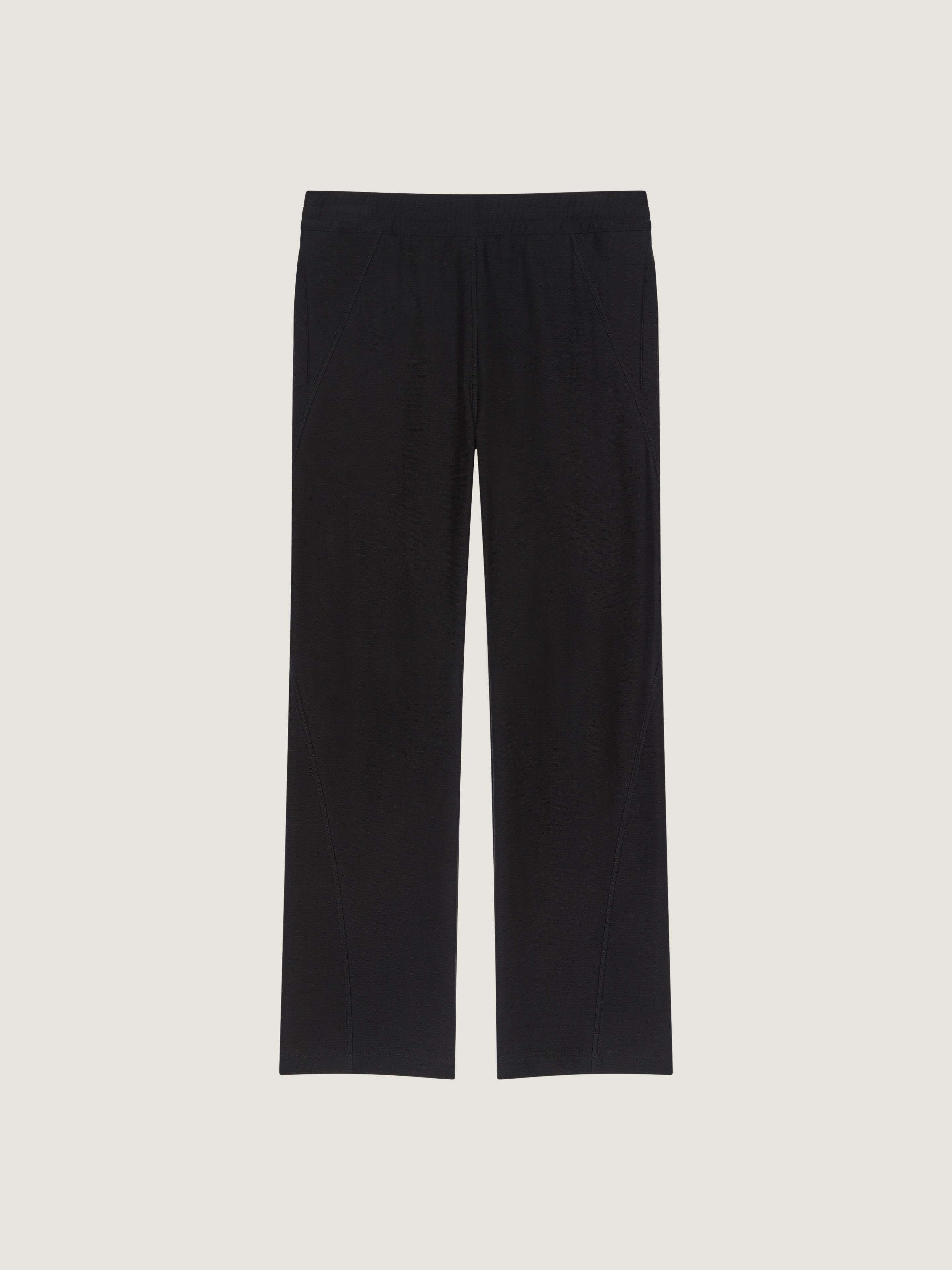 COUTURE SEAM JOGGERS IN FLEECE EMBROIDERED GIVENCHY PARIS - 1
