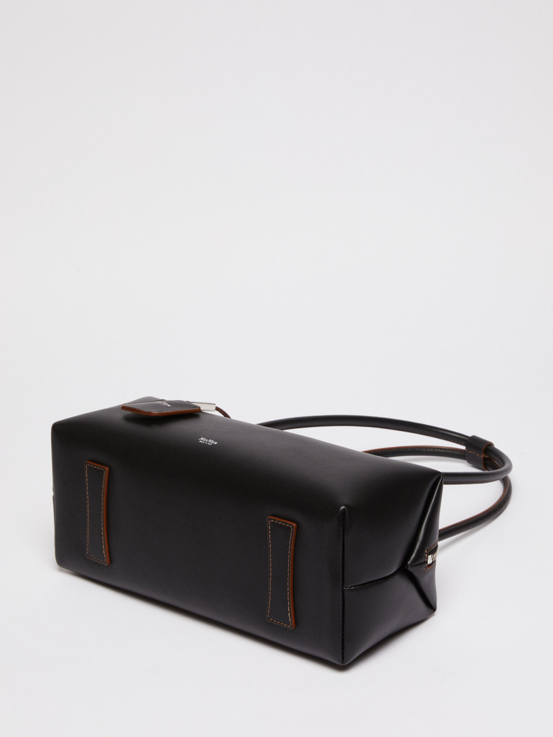 HOLDALLSTRING Natural leather bowler bag 6