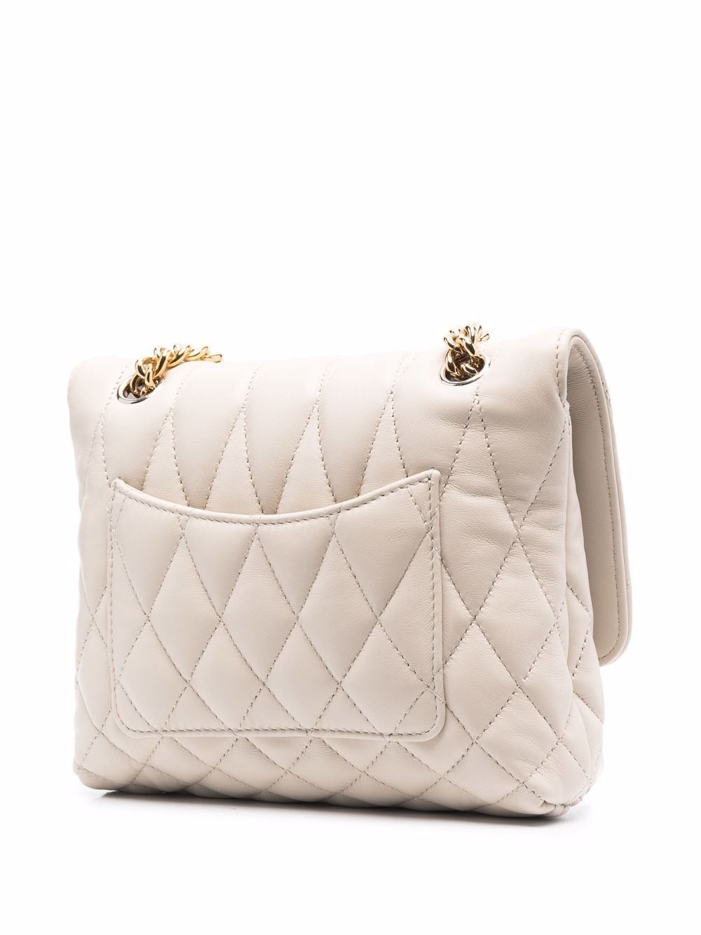 quilted twist-lock shoulder bag - 3