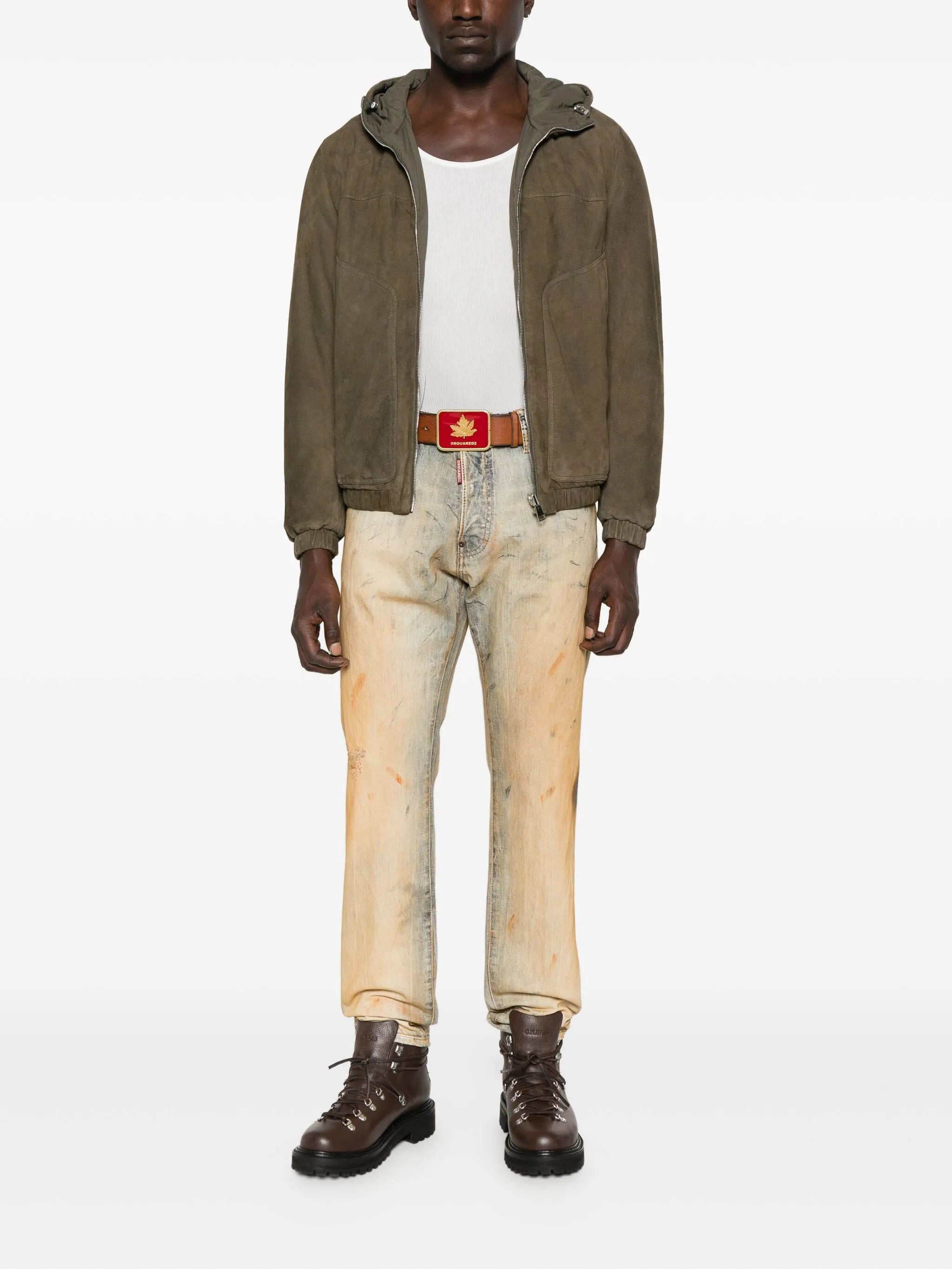 Dsquared2 Cool Guy Faded-effect Paint-splatter Jeans - 5