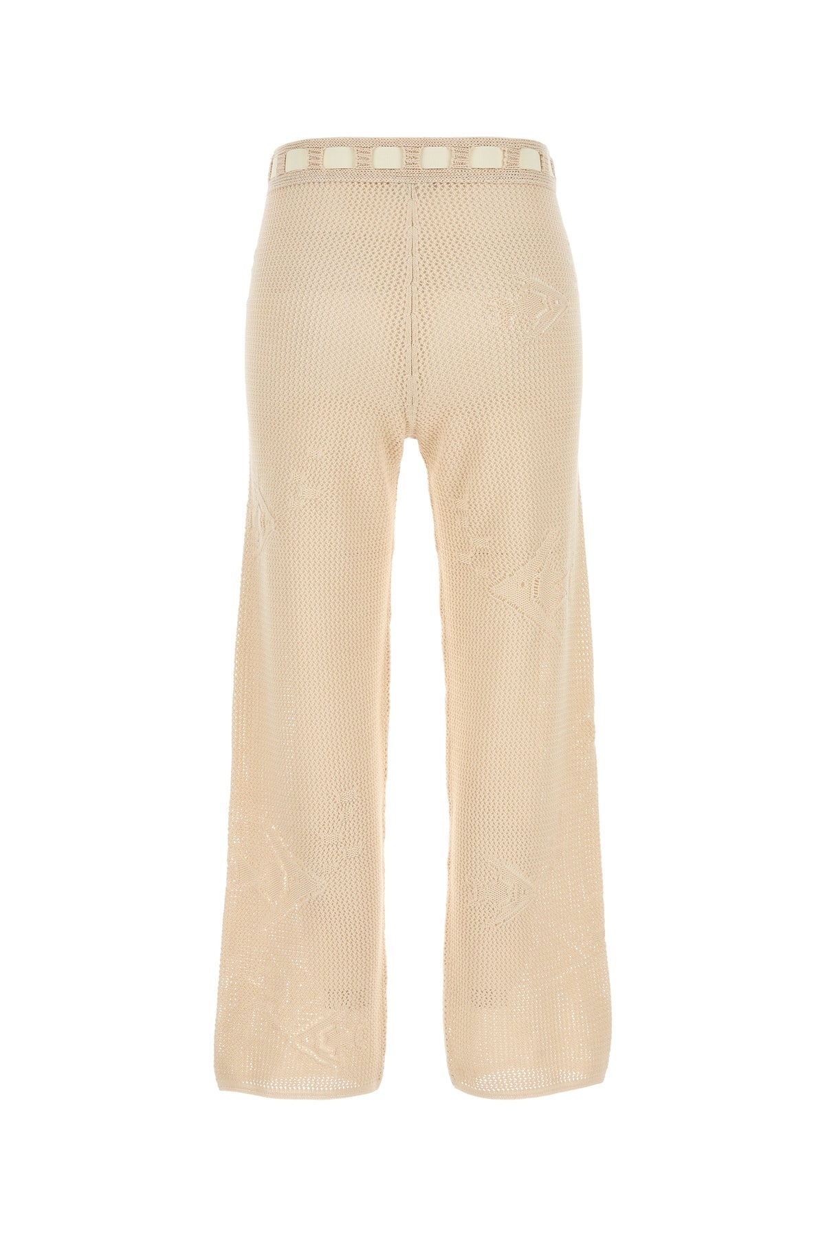 Beige crochet pant - 2
