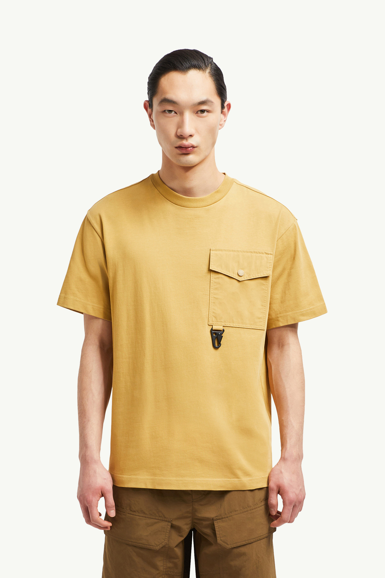 Cotton T-shirt with Pocket - 3