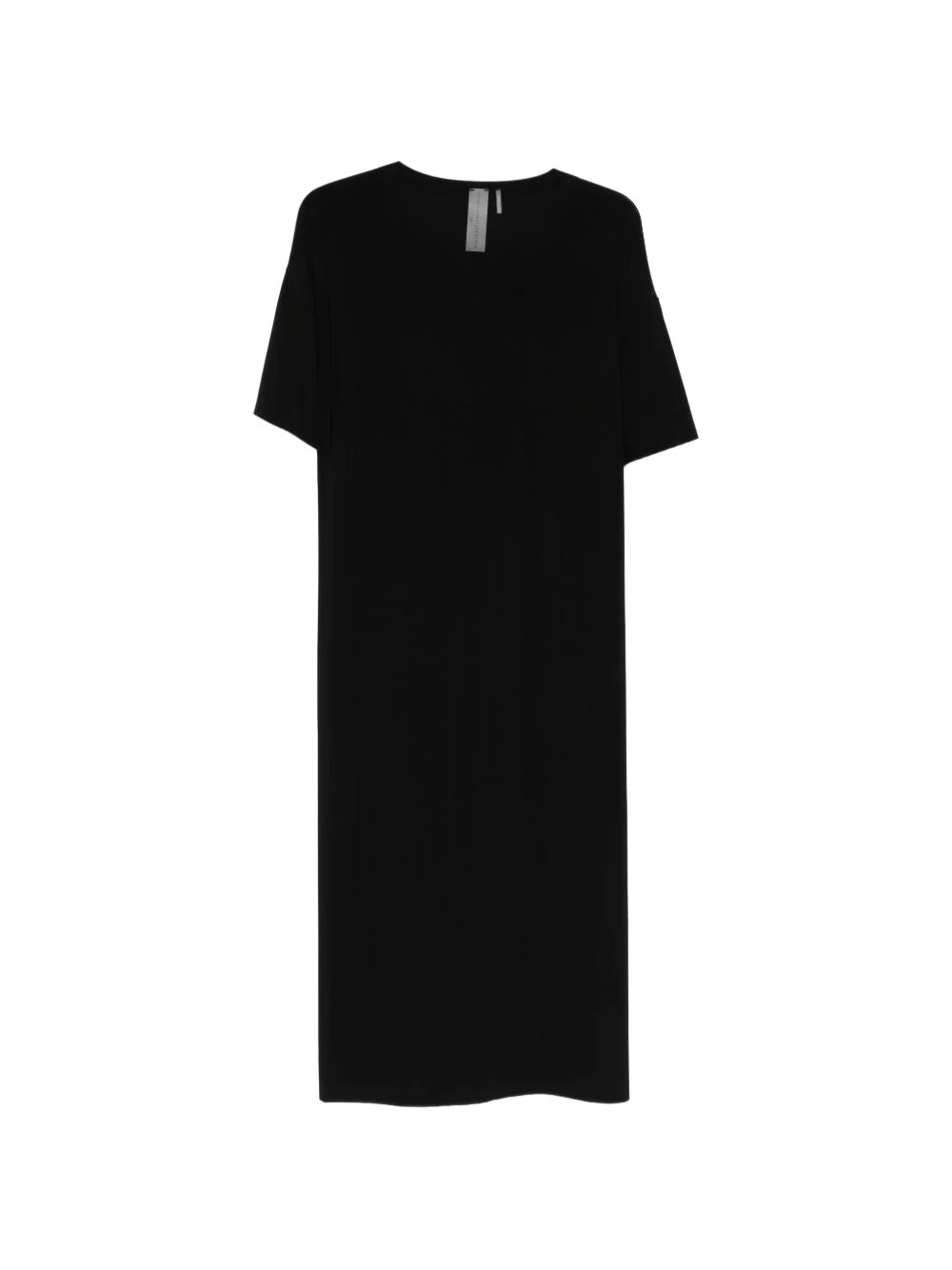 short-sleeve midi dress - 1