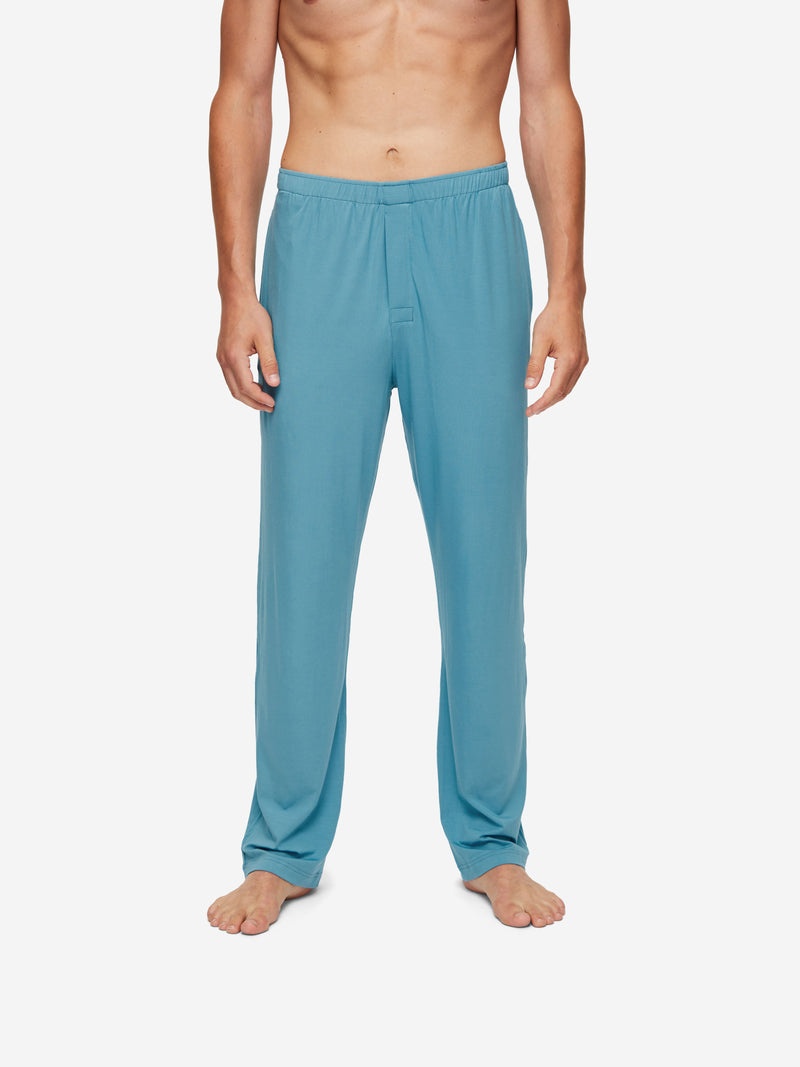 Men's Pyjamas Basel Micro Modal Stretch Harbour Blue - 5