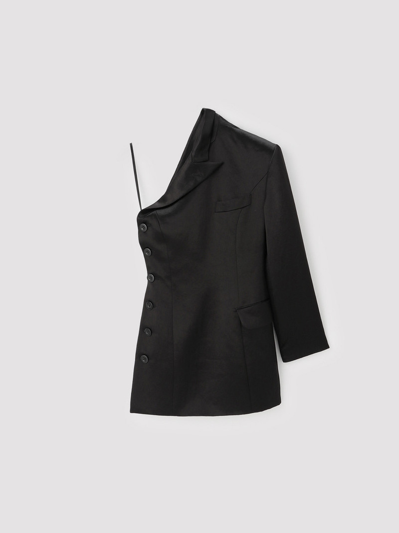 SATIN ASYMMETRIC JACKET 1